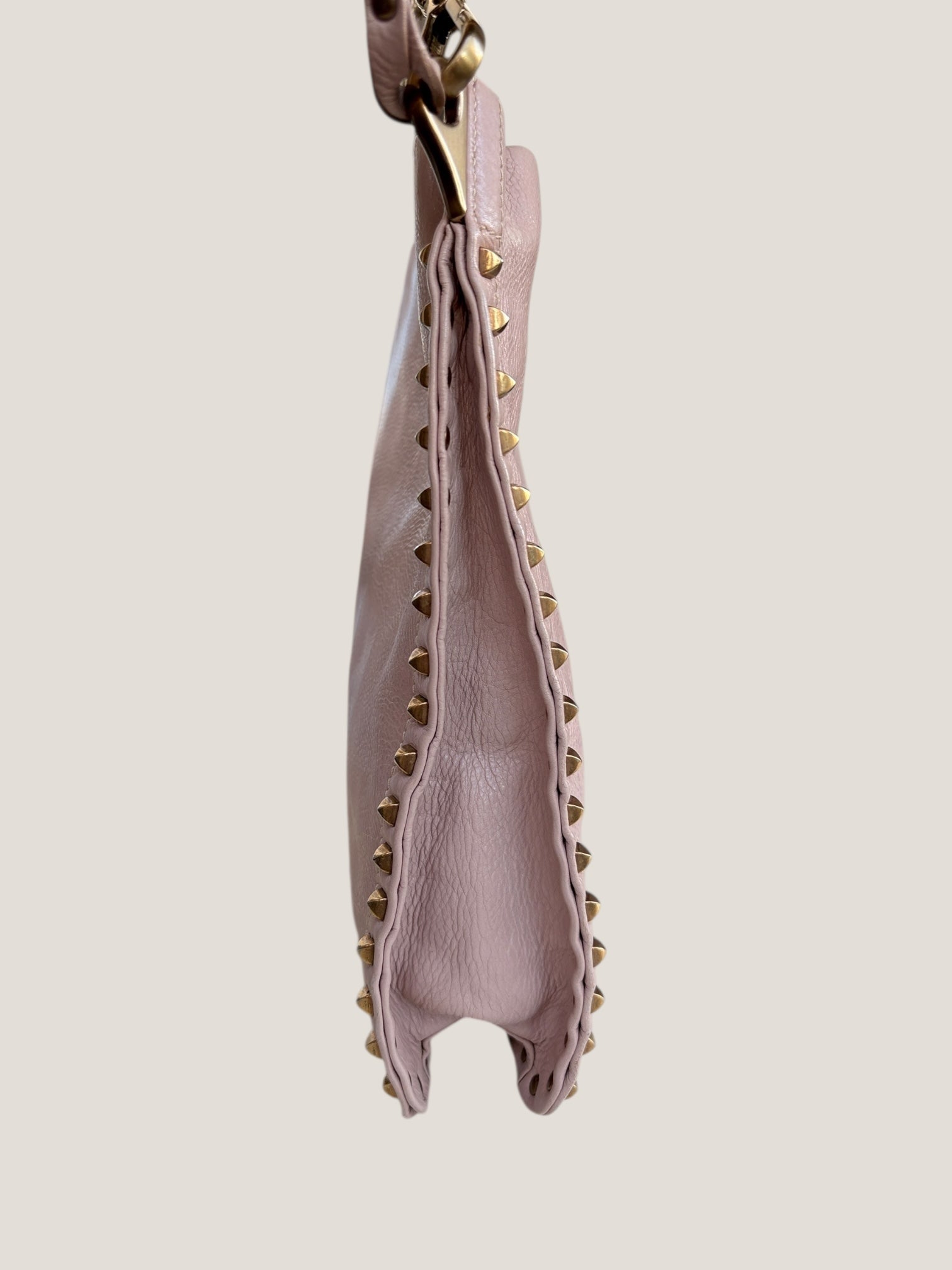 PRADA Studded Hobo Bag