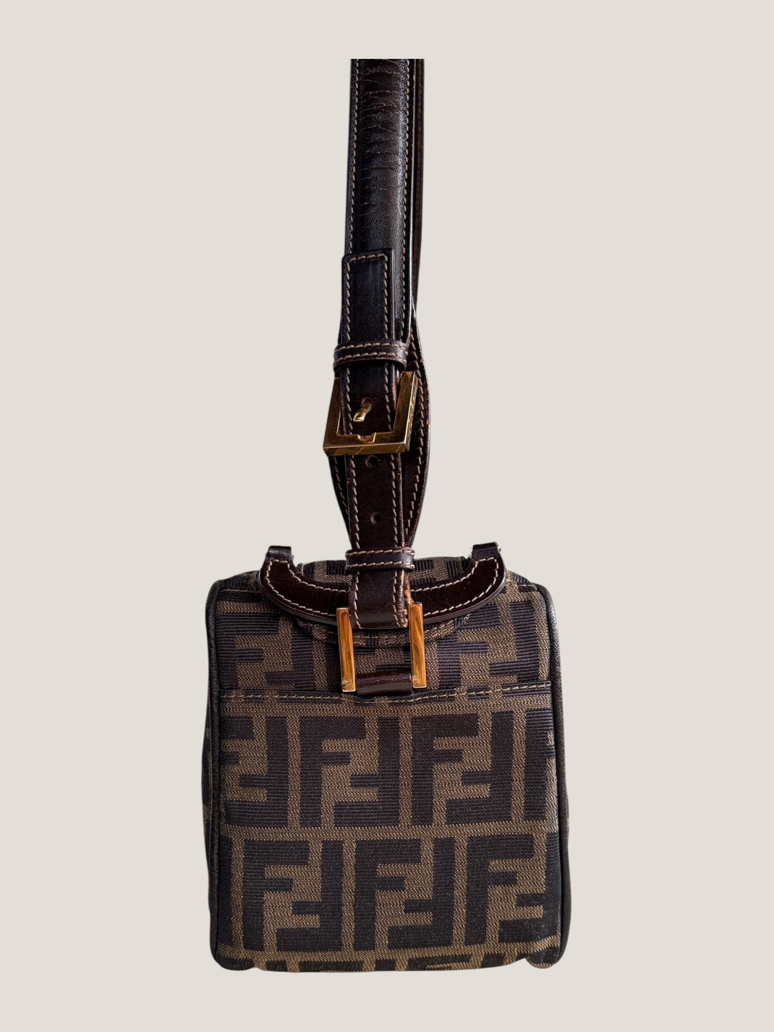 Fendi Shoulder Bag Monogram Zucca