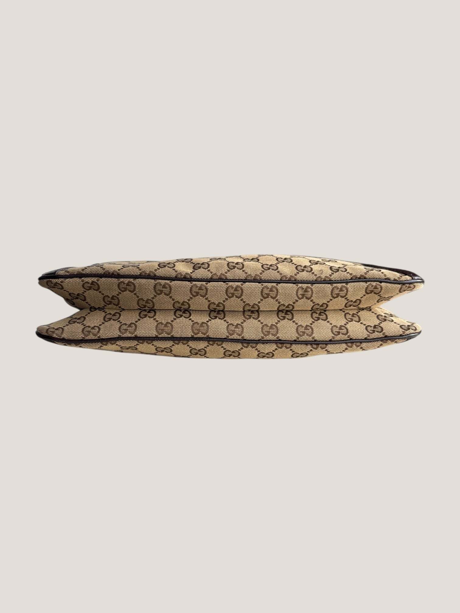 Gucci Tote GG Canvas Horsebit con catena dorata