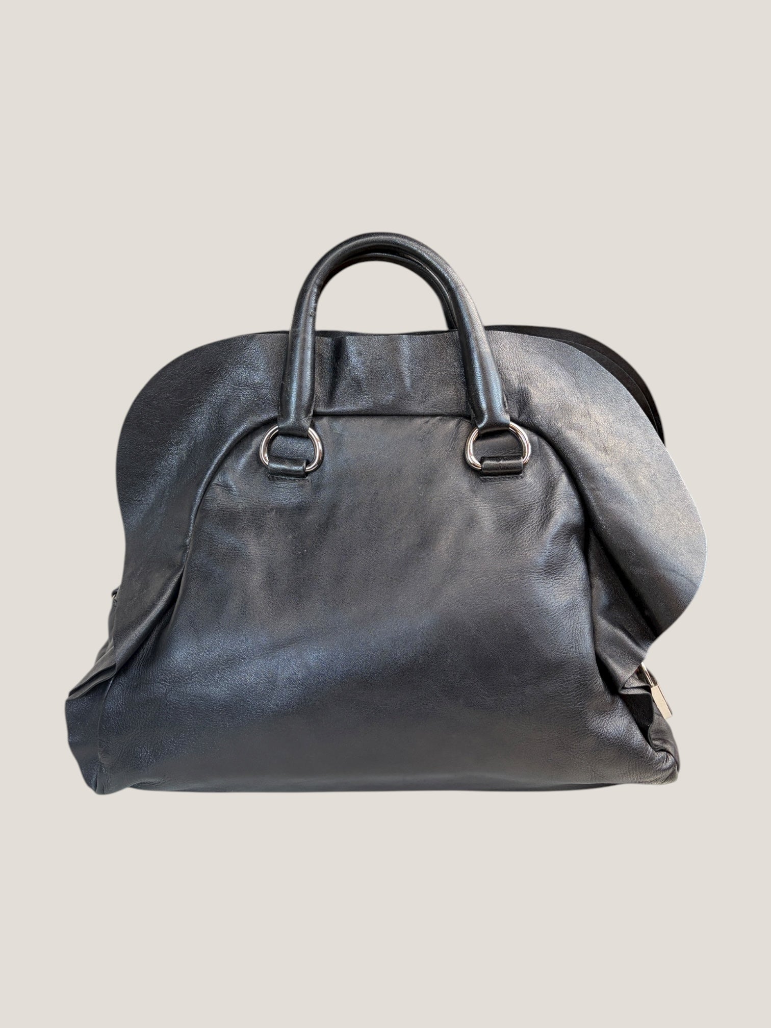 Prada Bauletto in Pelle Nera