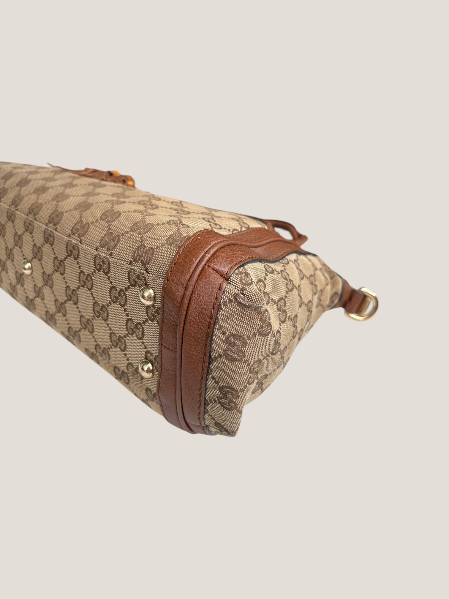 Gucci Bella GG Canvas Bamboo
