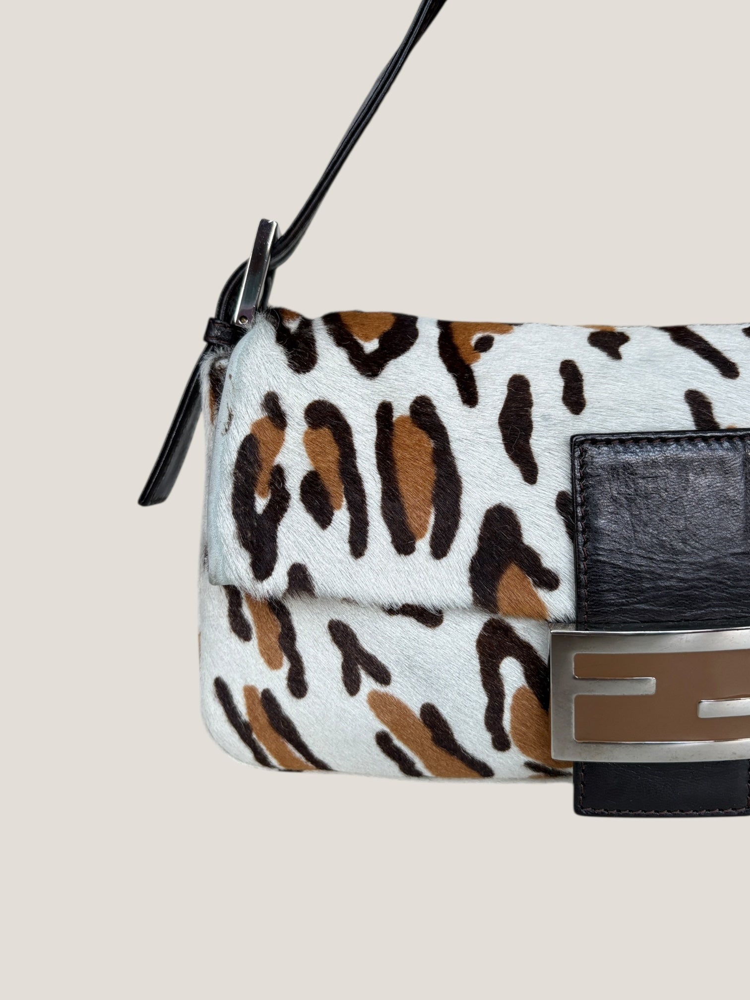 Fendi Baguette Pony Hair Maculata