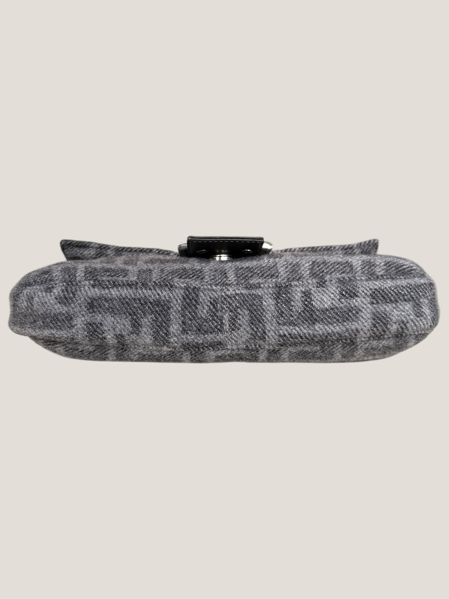 Fendi Baguette Wool Monogram