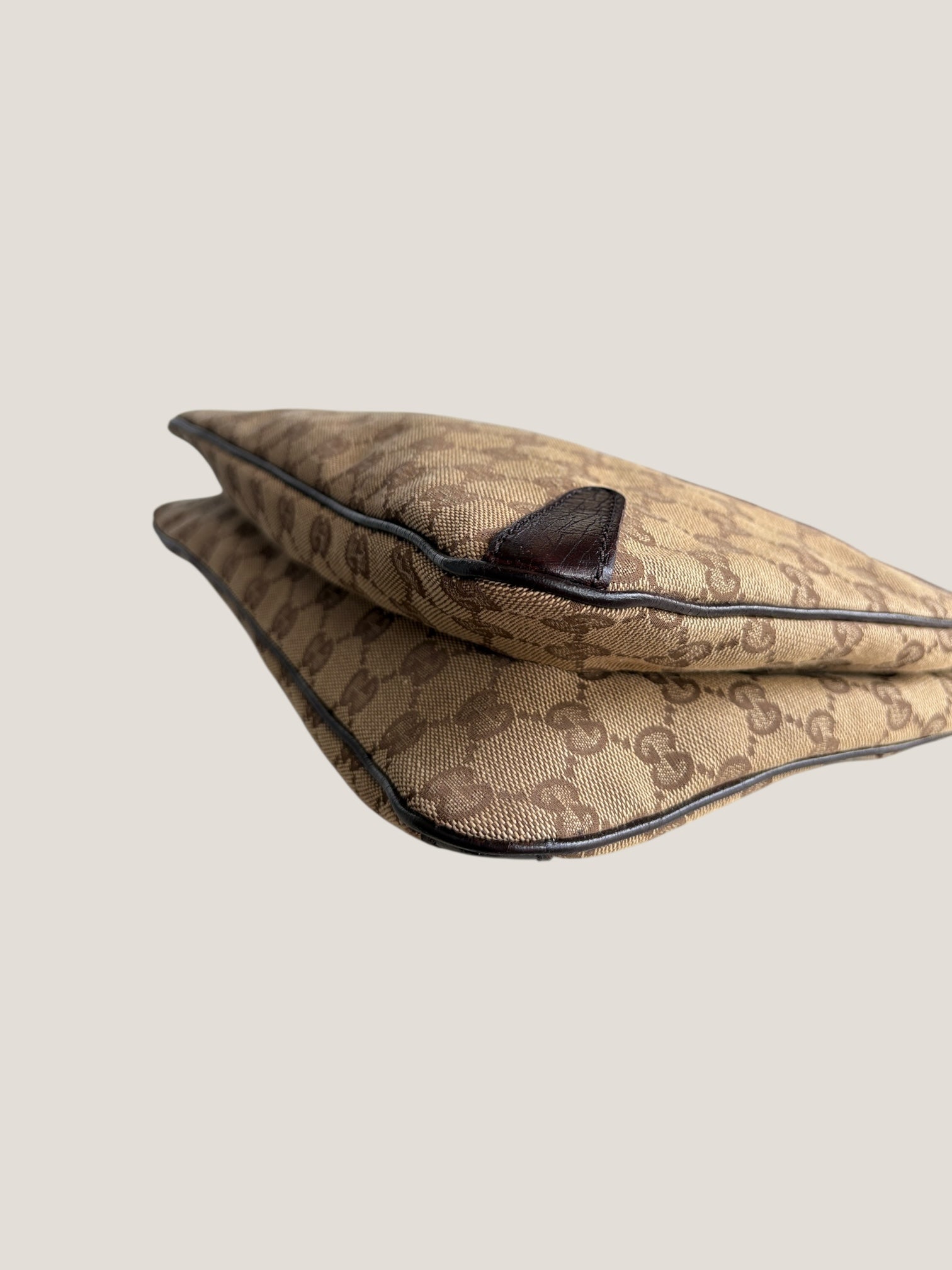 Gucci Tote GG Canvas Horsebit con catena dorata