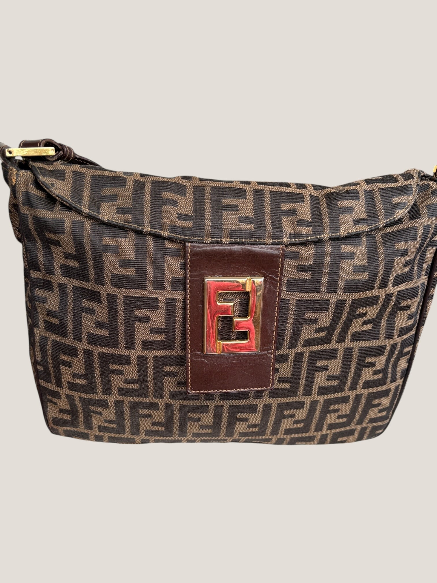Fendi Zucca Shoulder Bag