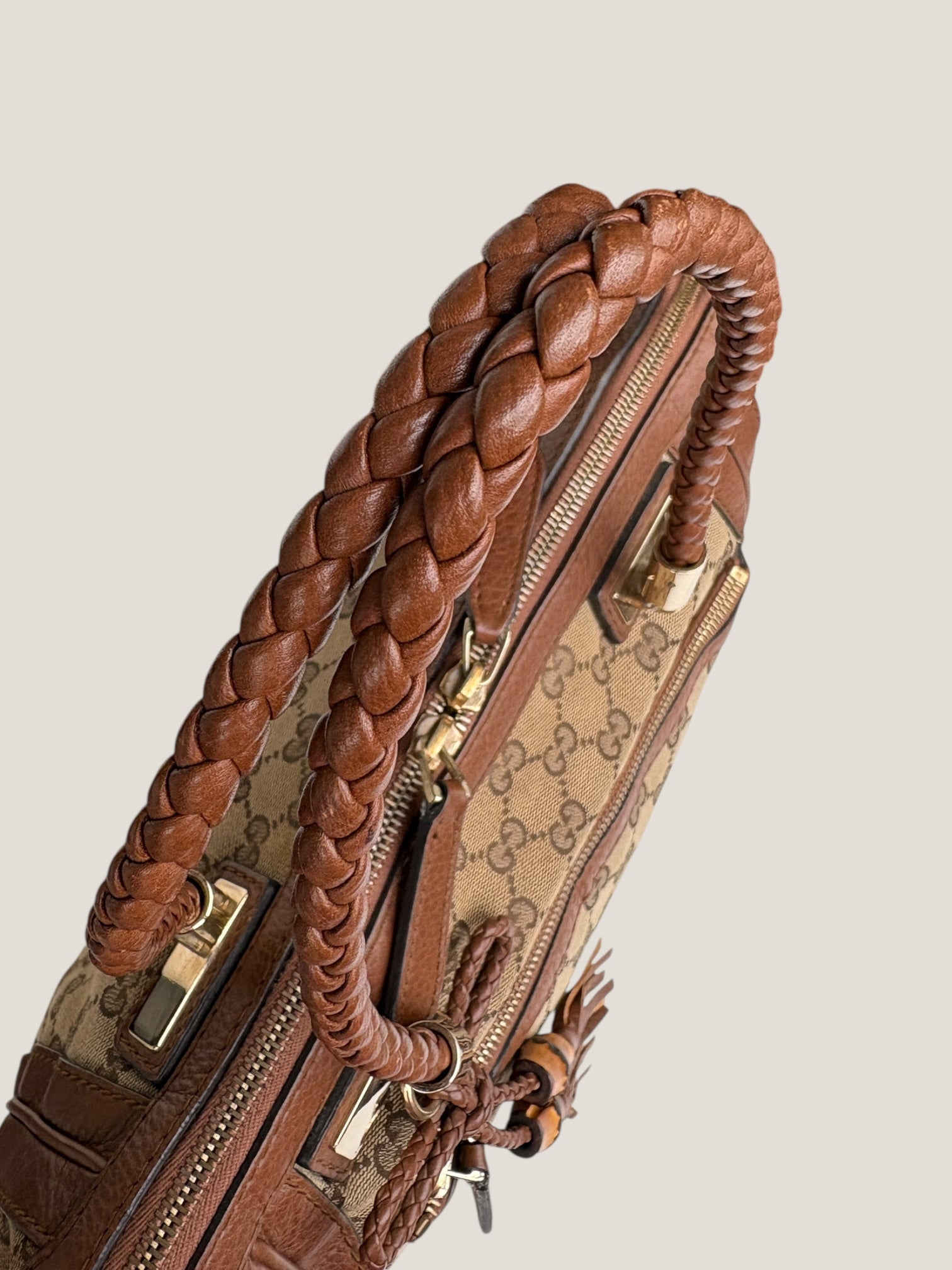 Gucci Bella GG Canvas Bamboo