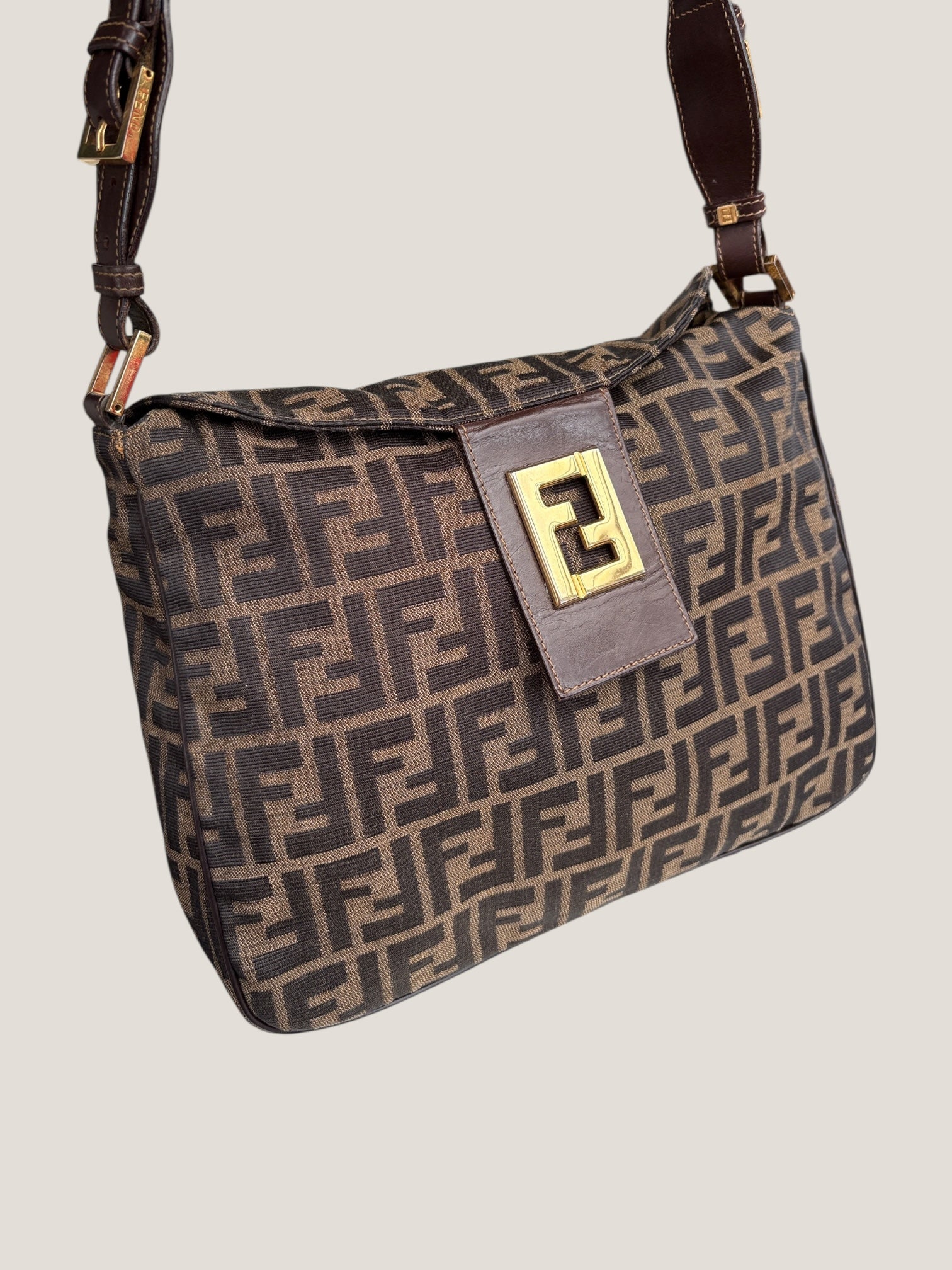 Fendi Zucca Shoulder Bag