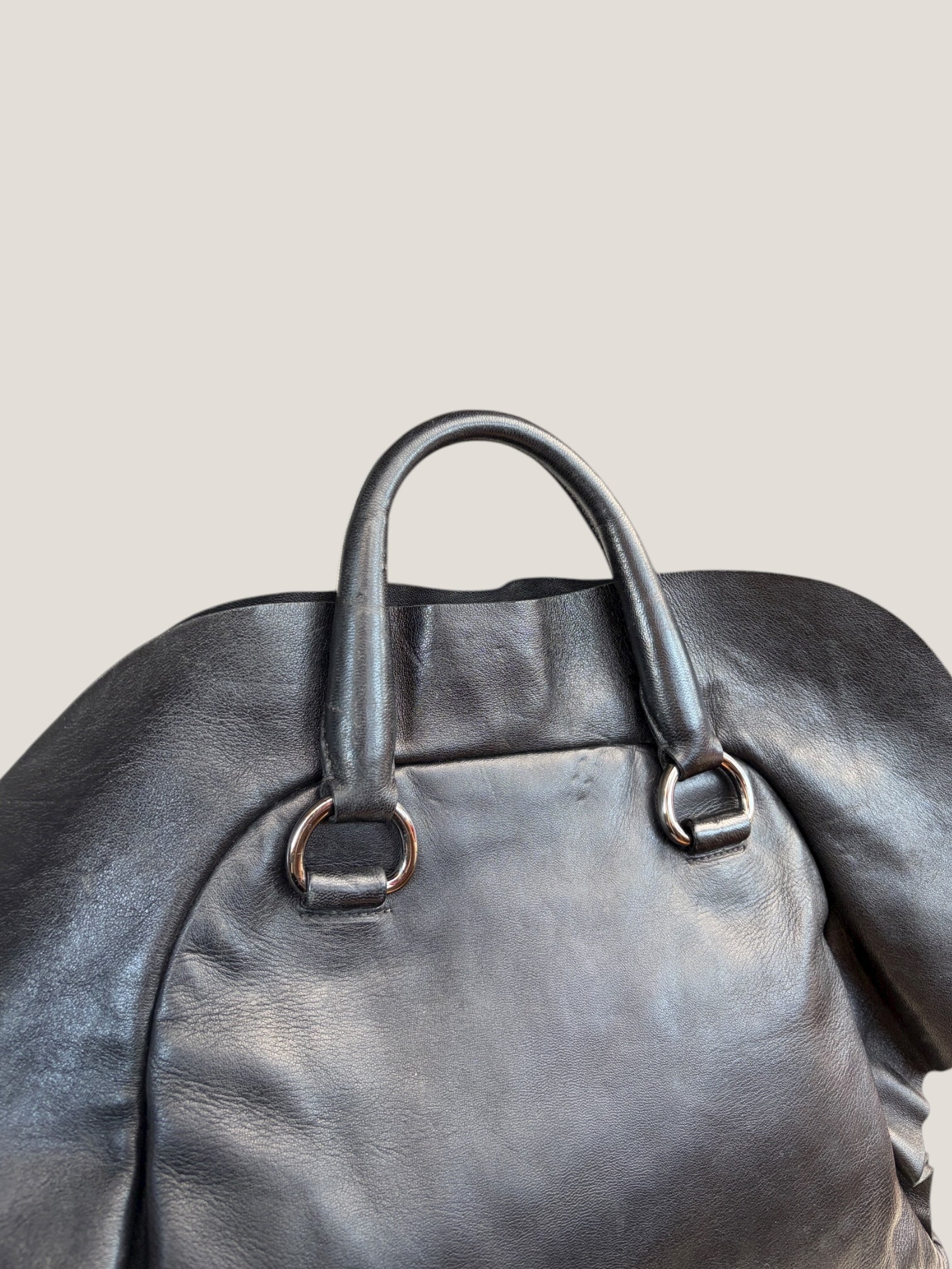 Prada Bauletto in Pelle Nera