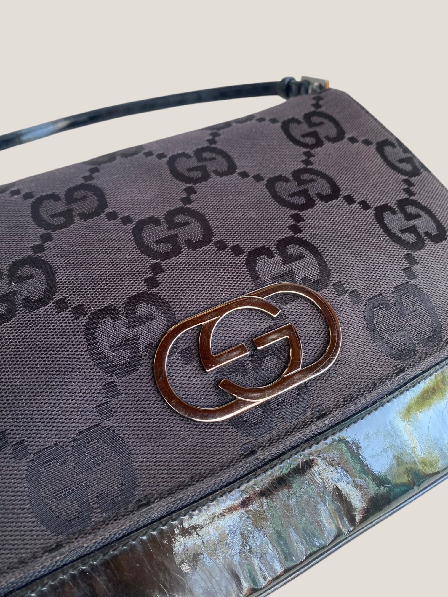 Gucci hobo GG canvas