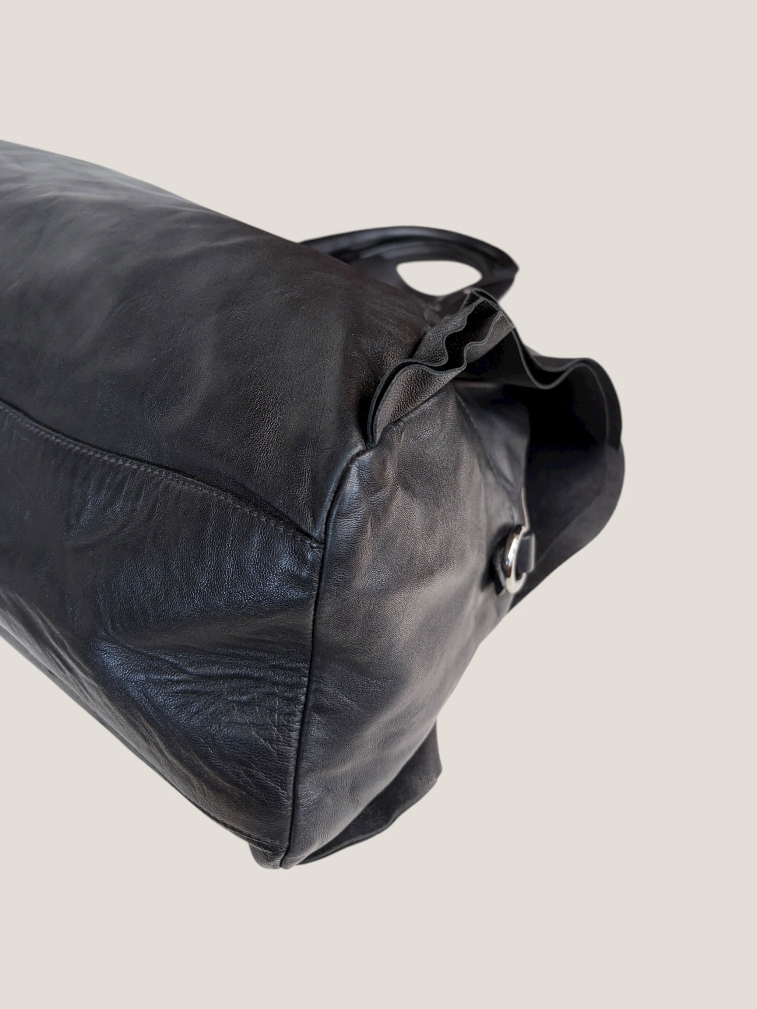 Prada Bauletto in Pelle Nera