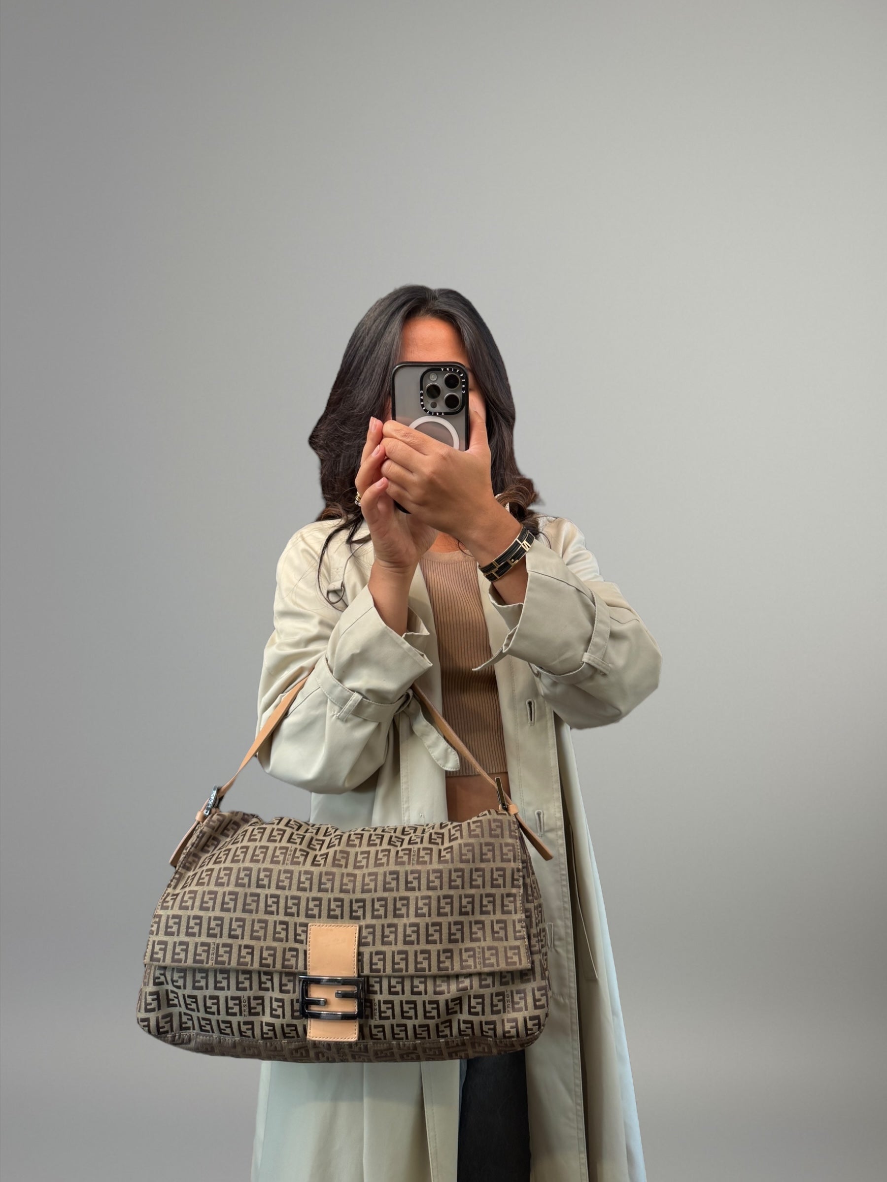 FENDI Mamma Baguette Zucchino