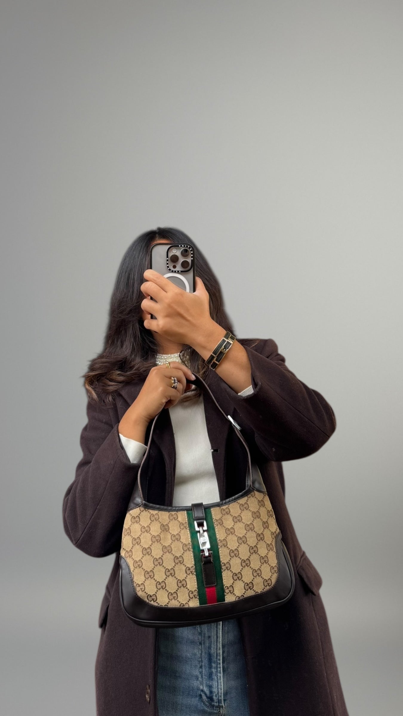 Gucci Jackie Web Monogram Canvas