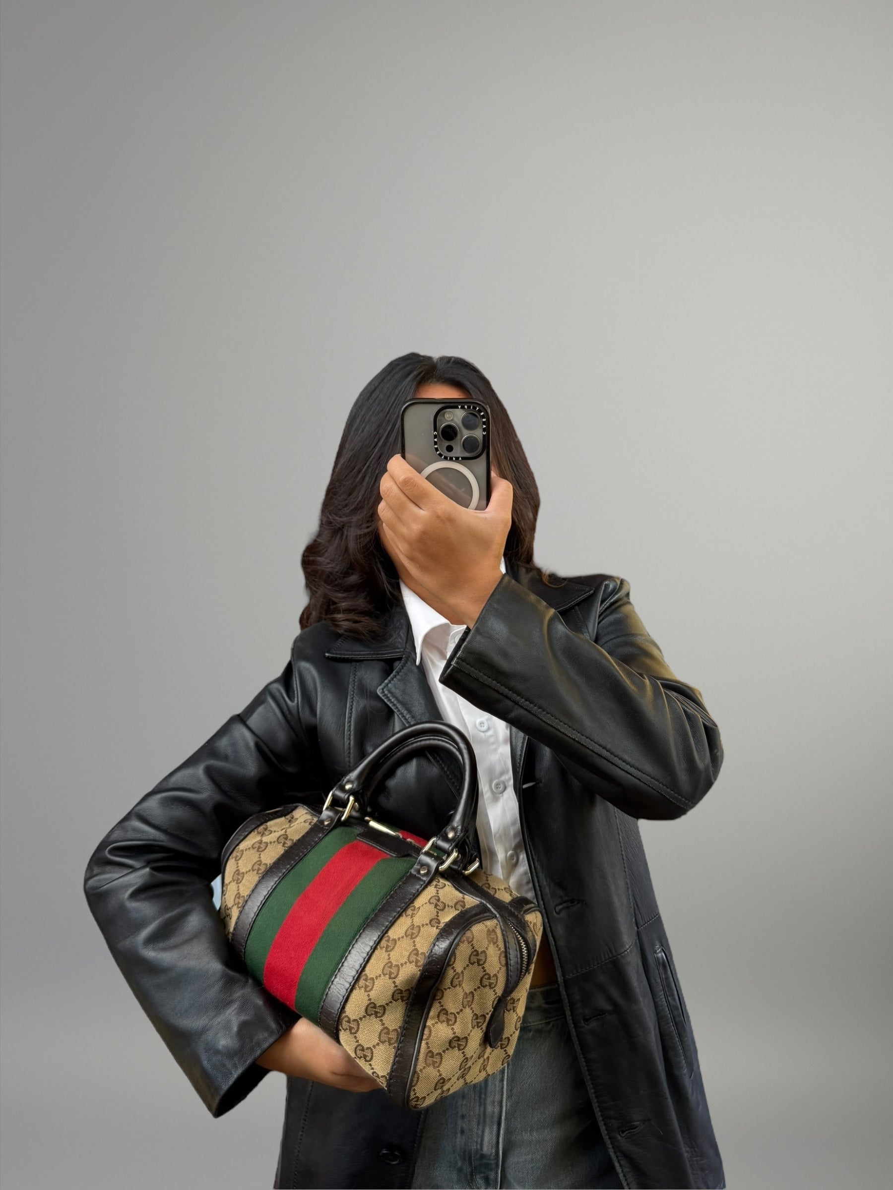 Gucci Mini Boston Web GG