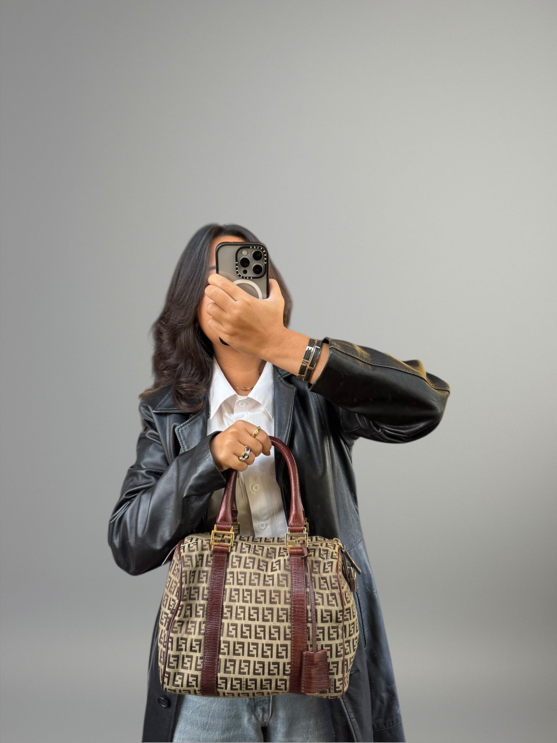 Fendi Bauletto Zucchino