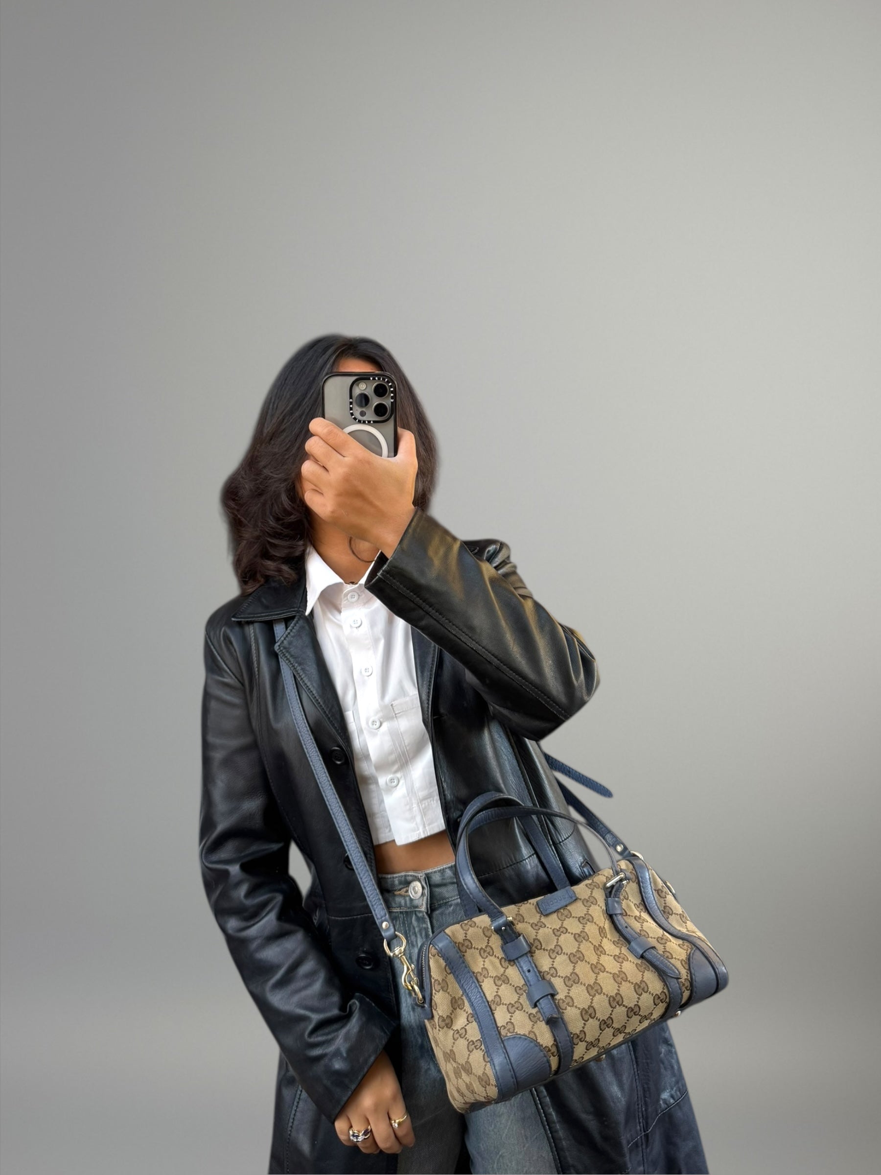 Gucci Boston Mini GG Canvas