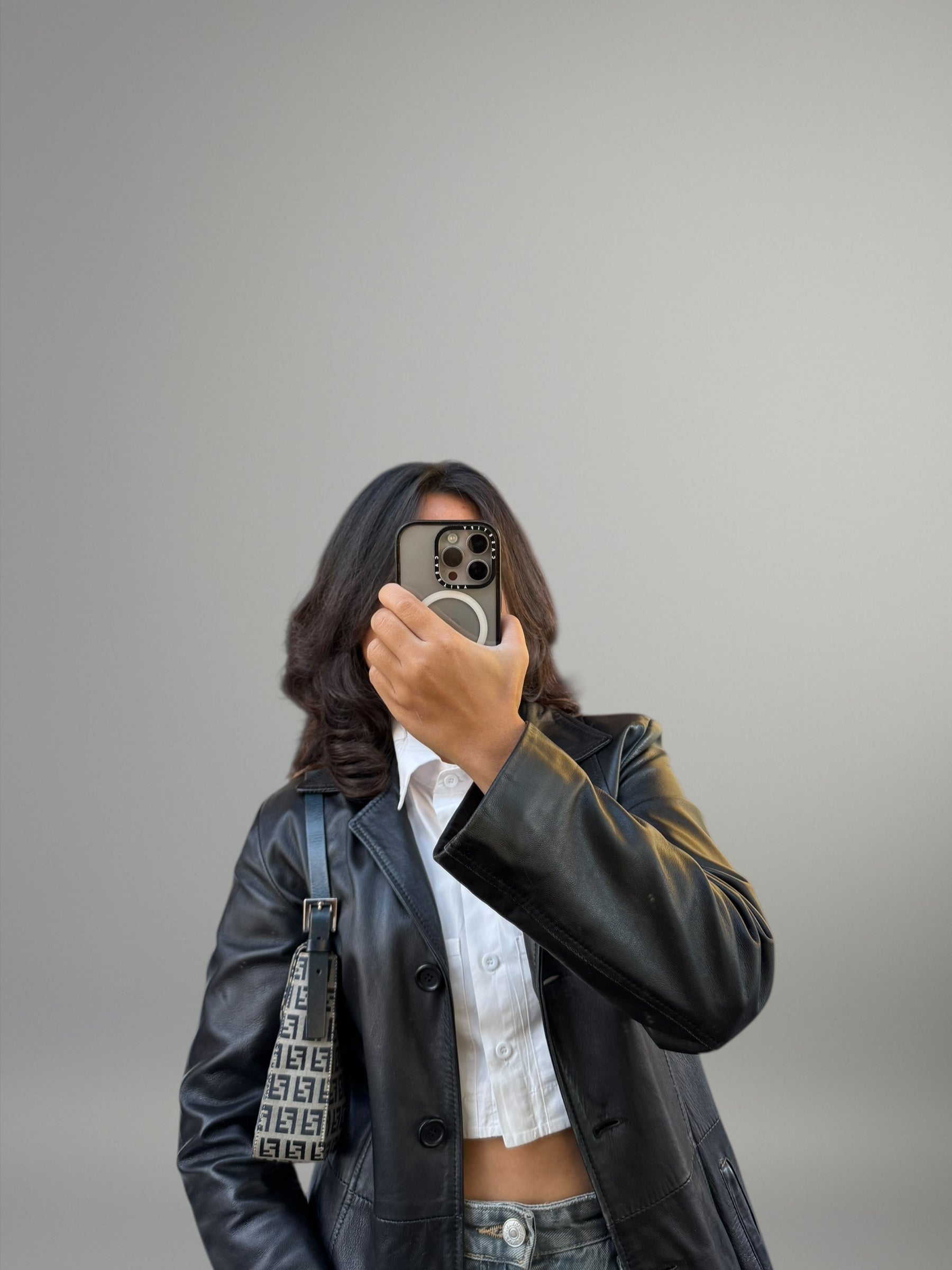 Fendi Baguette Blue Zucchino