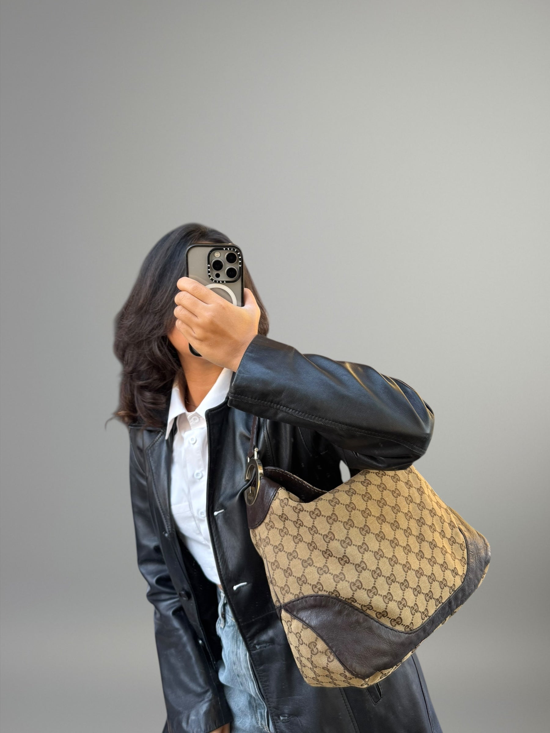 Gucci Hobo GG Monogram Canvas