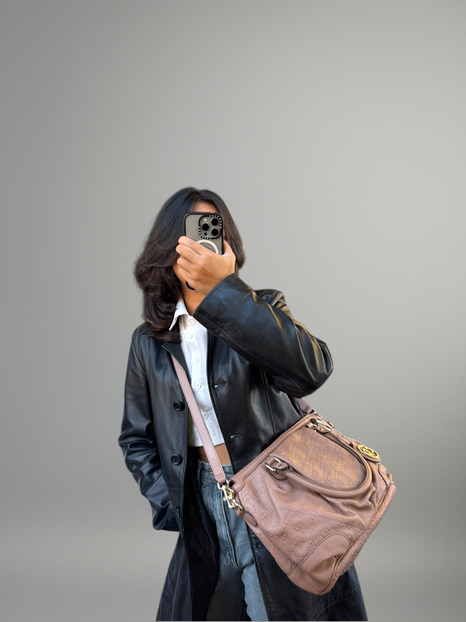 Gucci Sukey in pelle Guccissima