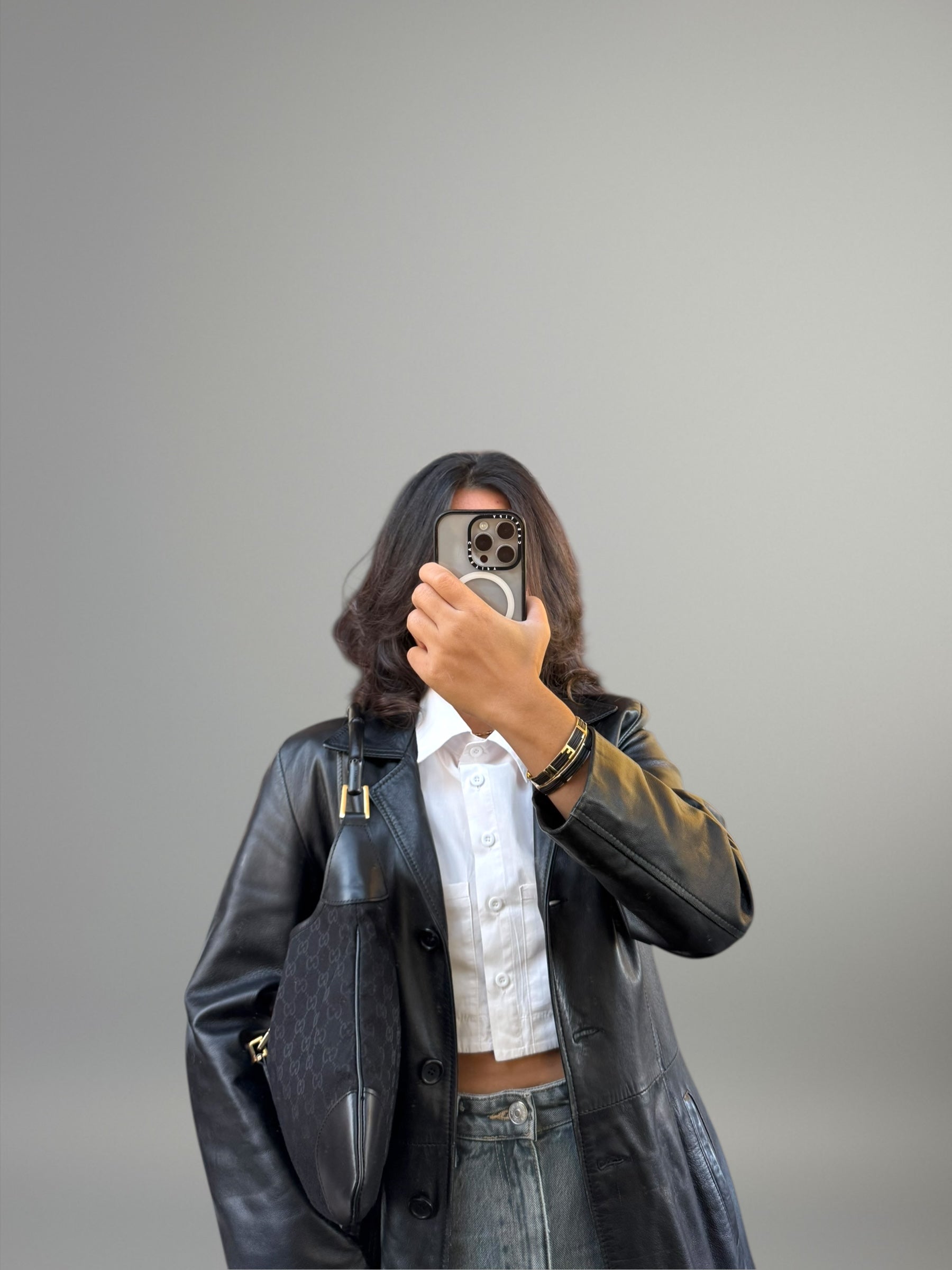 Gucci Jackie GG Monogram Bamboo