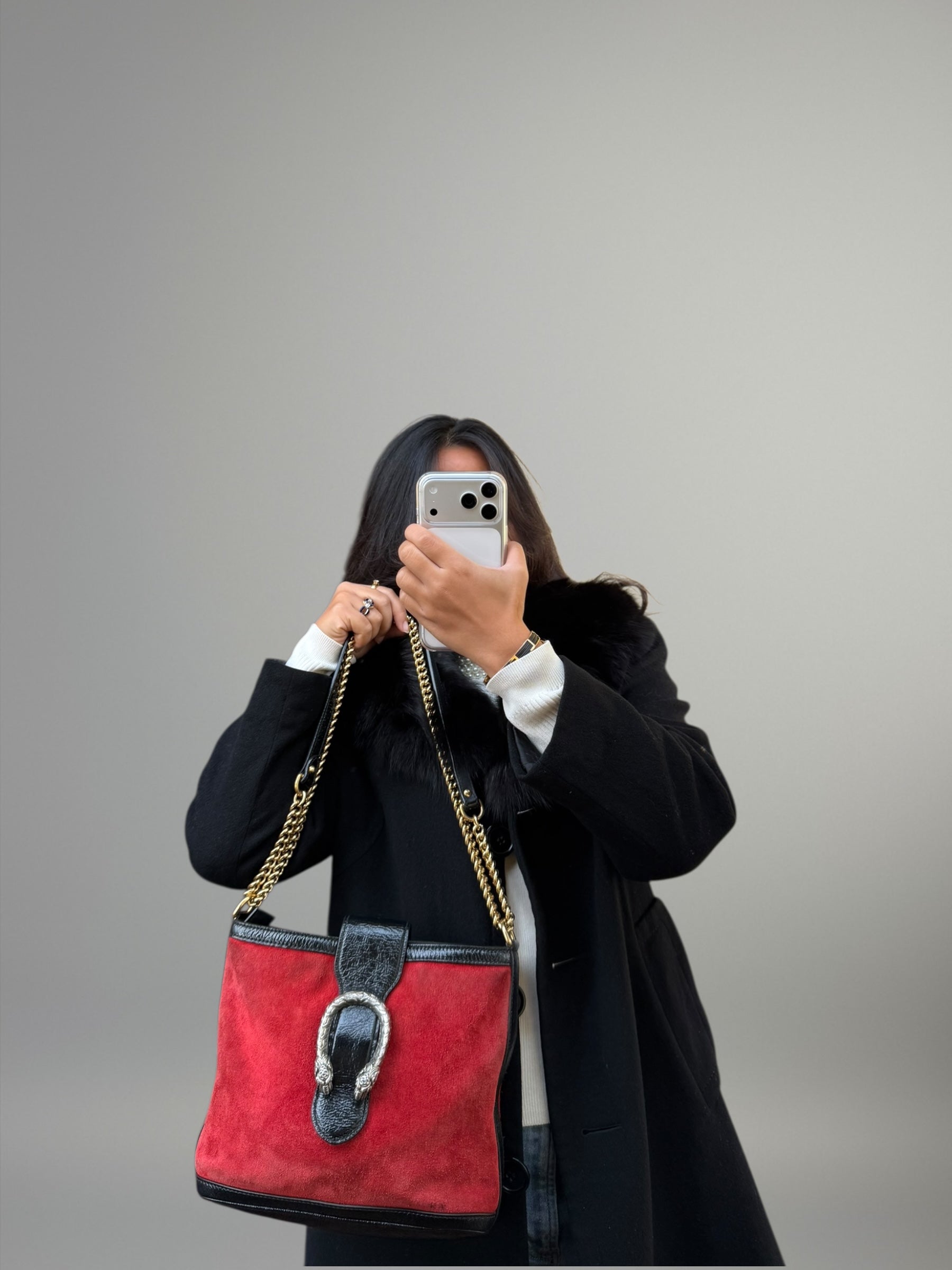 Gucci Dionysus secchiello in suede