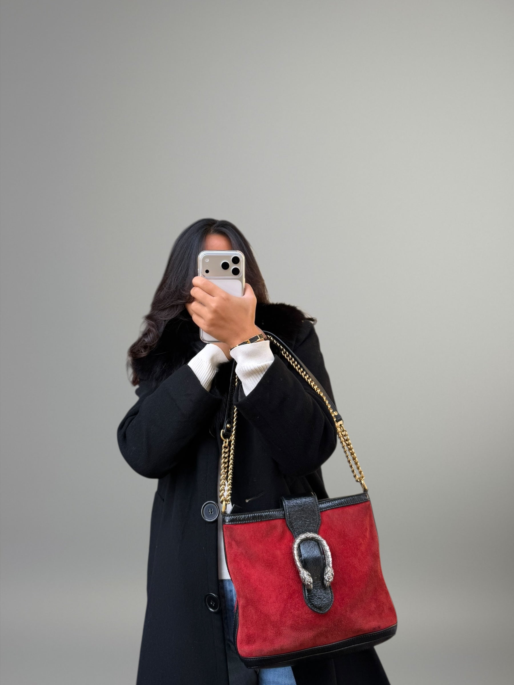 Gucci Dionysus secchiello in suede