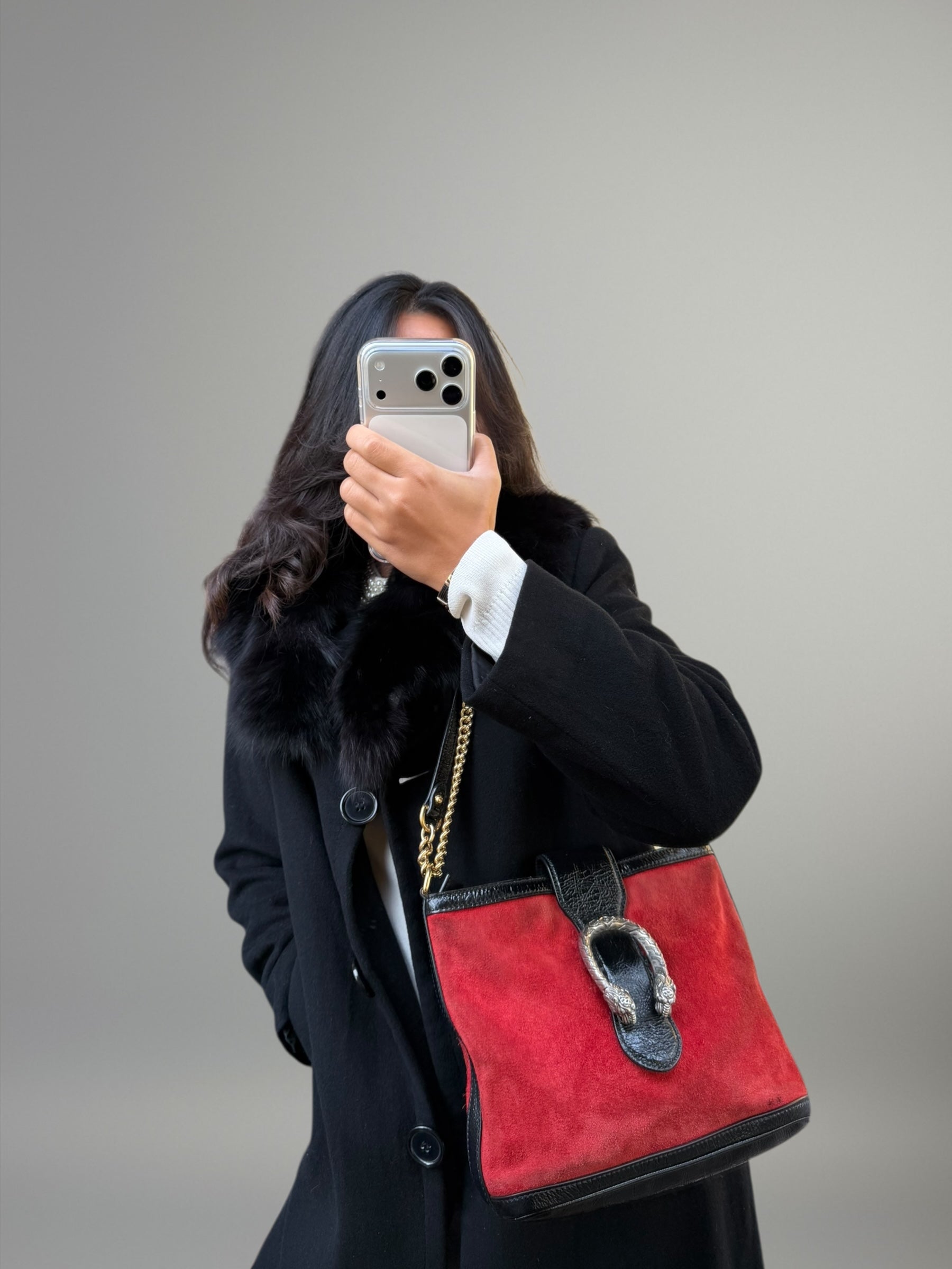 Gucci Dionysus secchiello in suede