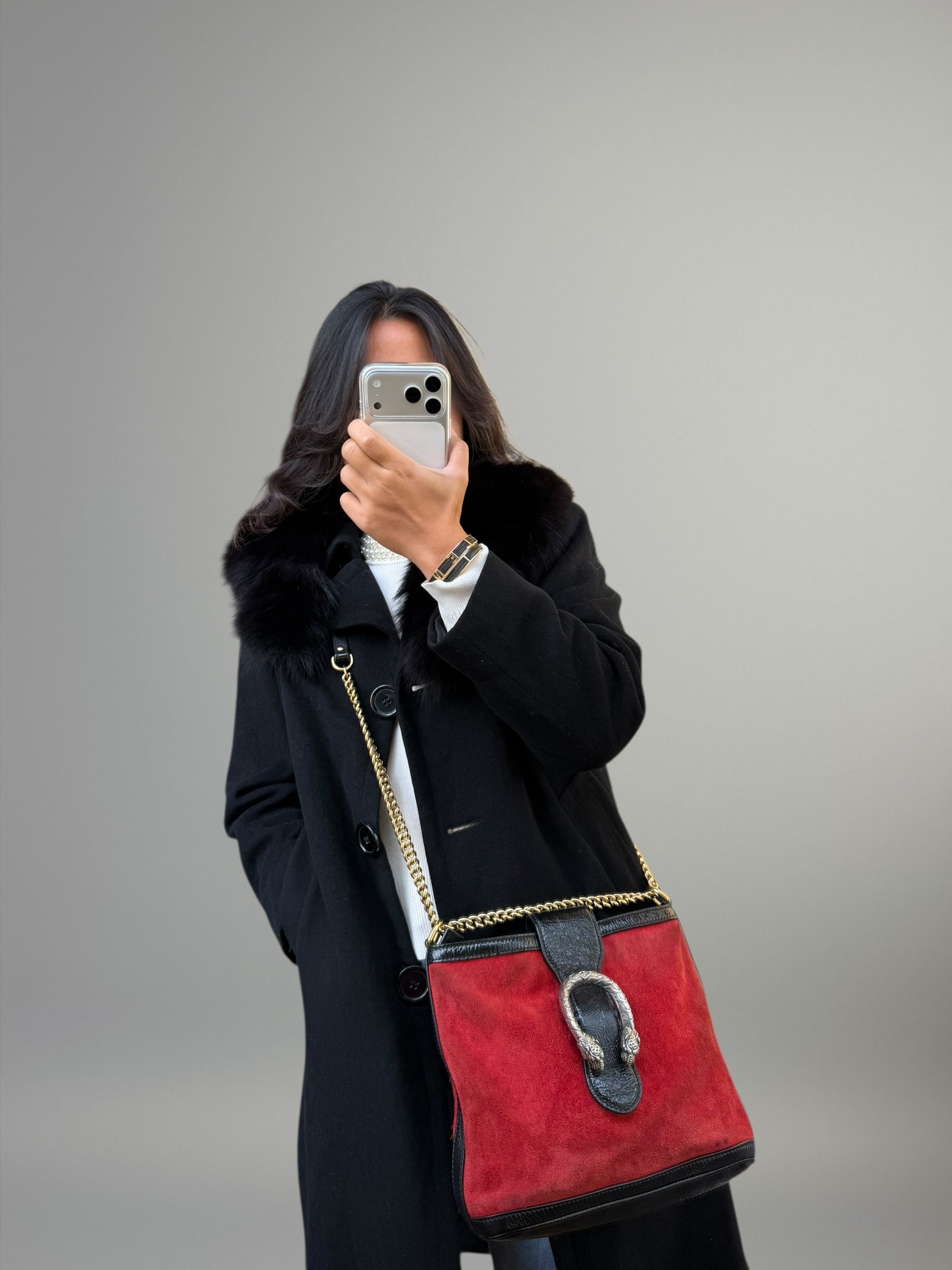 Gucci Dionysus secchiello in suede