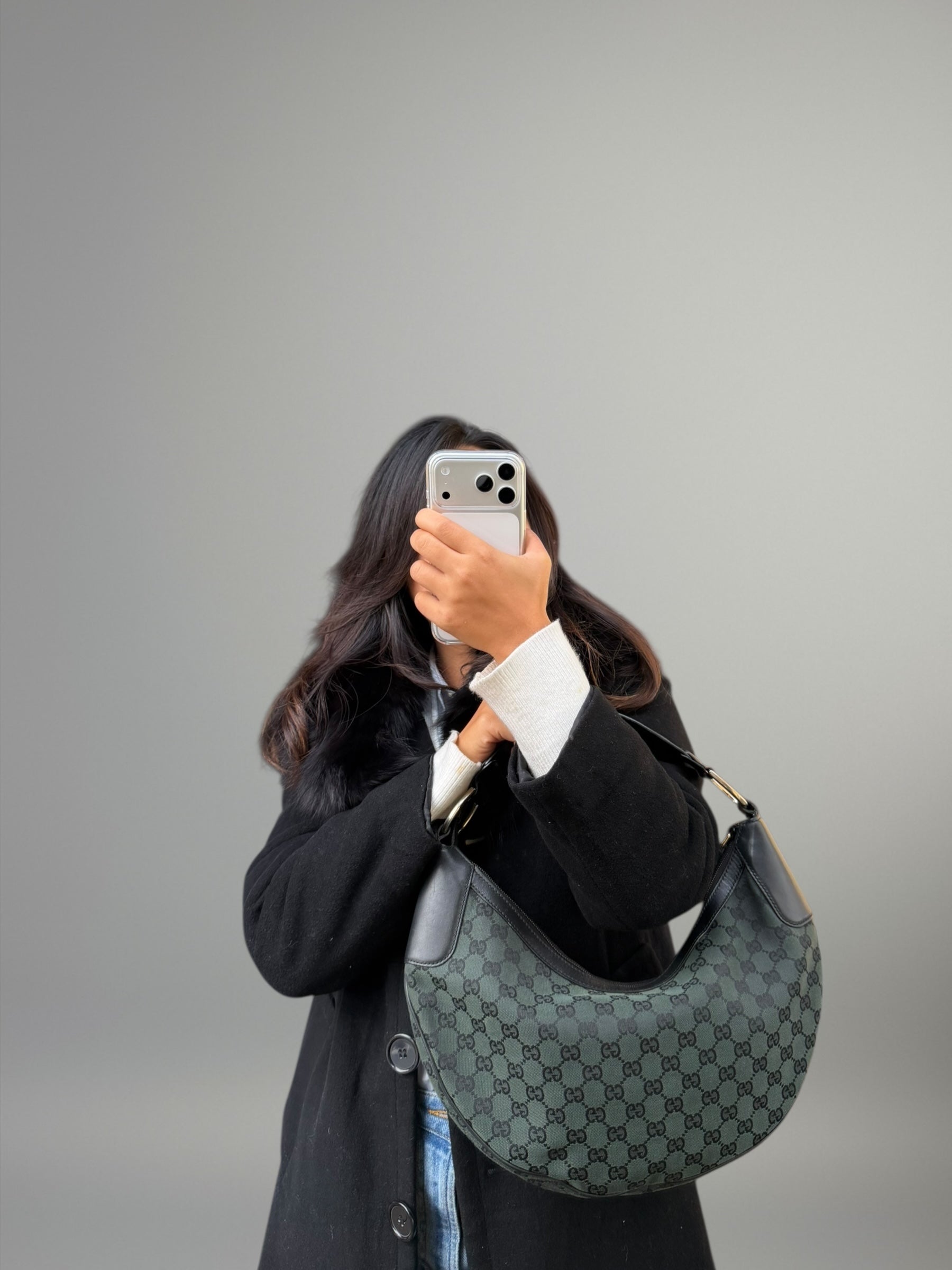 Gucci Hobo GG Canvas