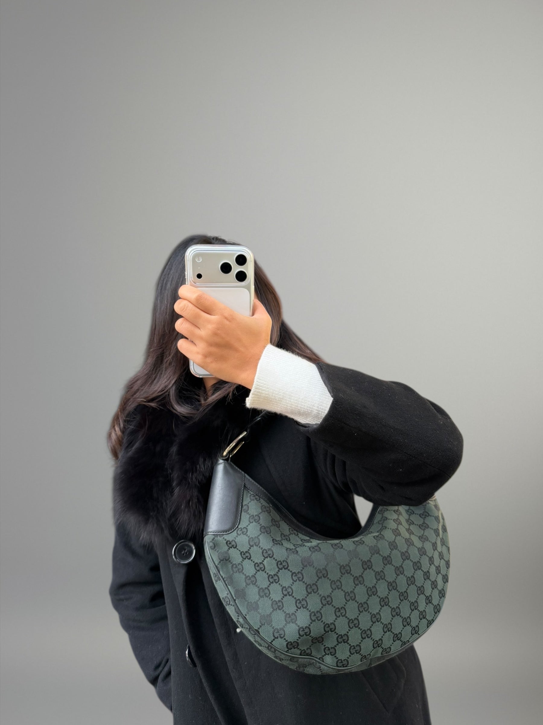 Gucci Hobo GG Canvas