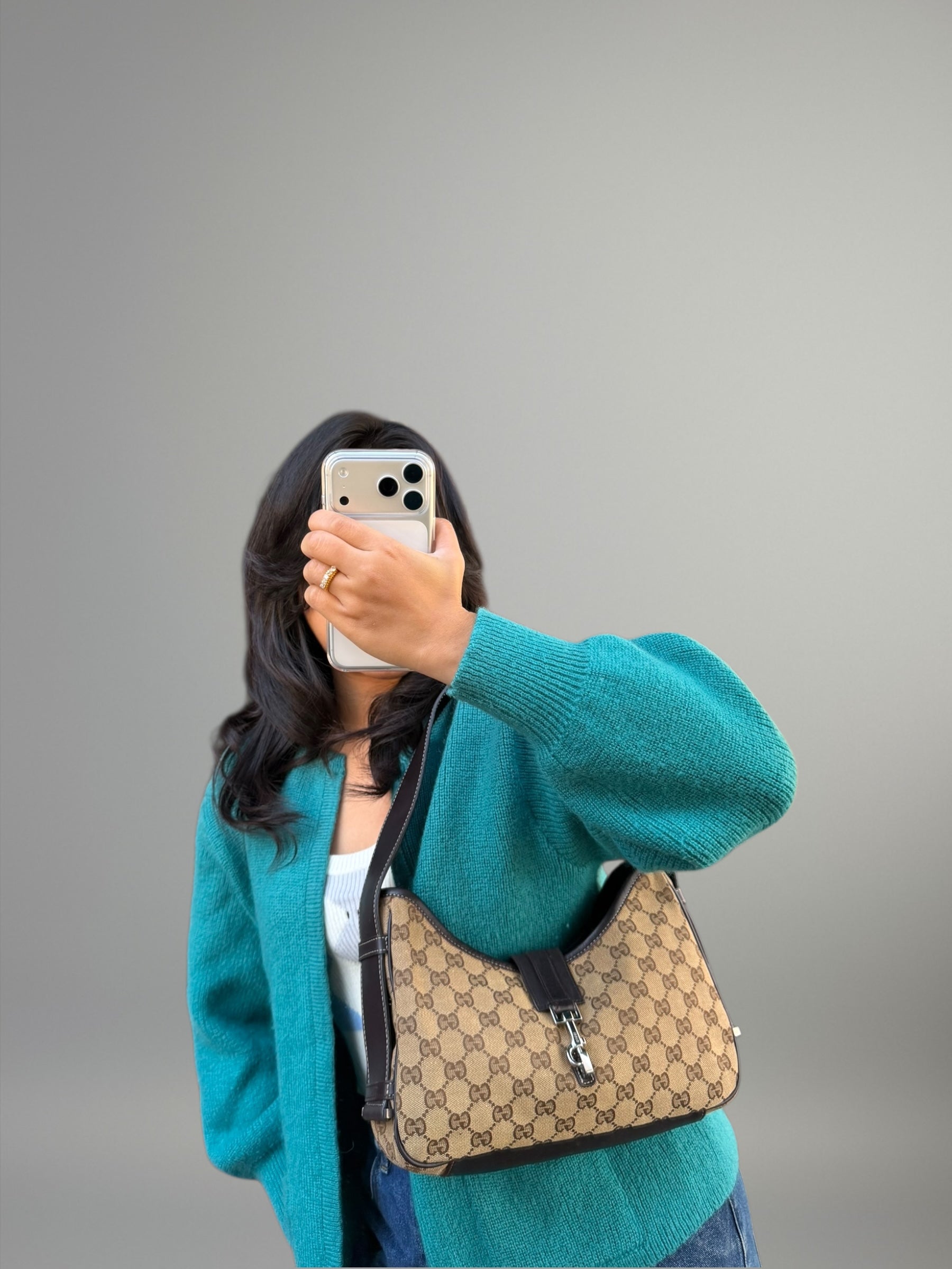 Gucci Mini Jackie in GG Canvas