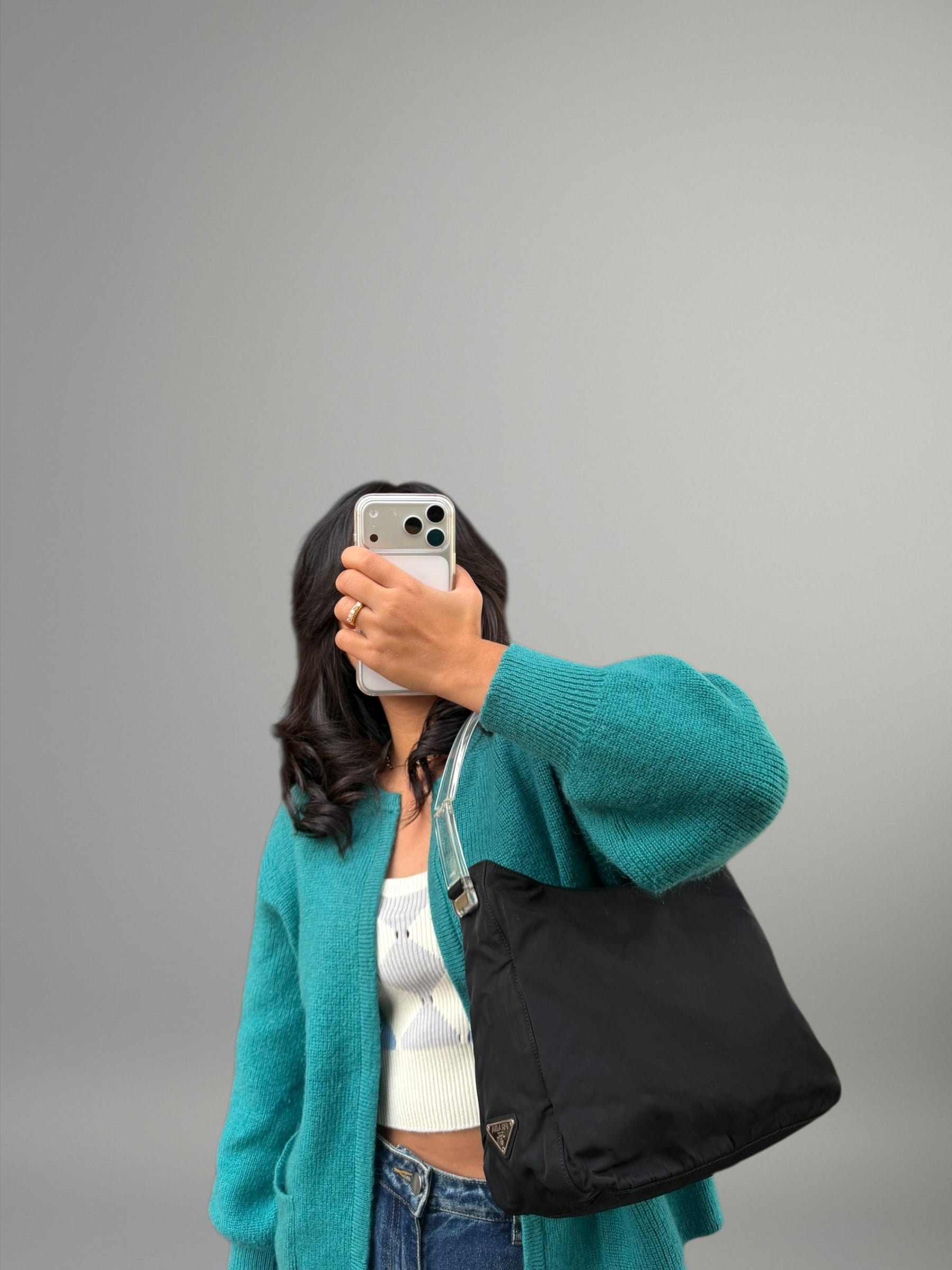 Prada Nylon Shoulder Bag