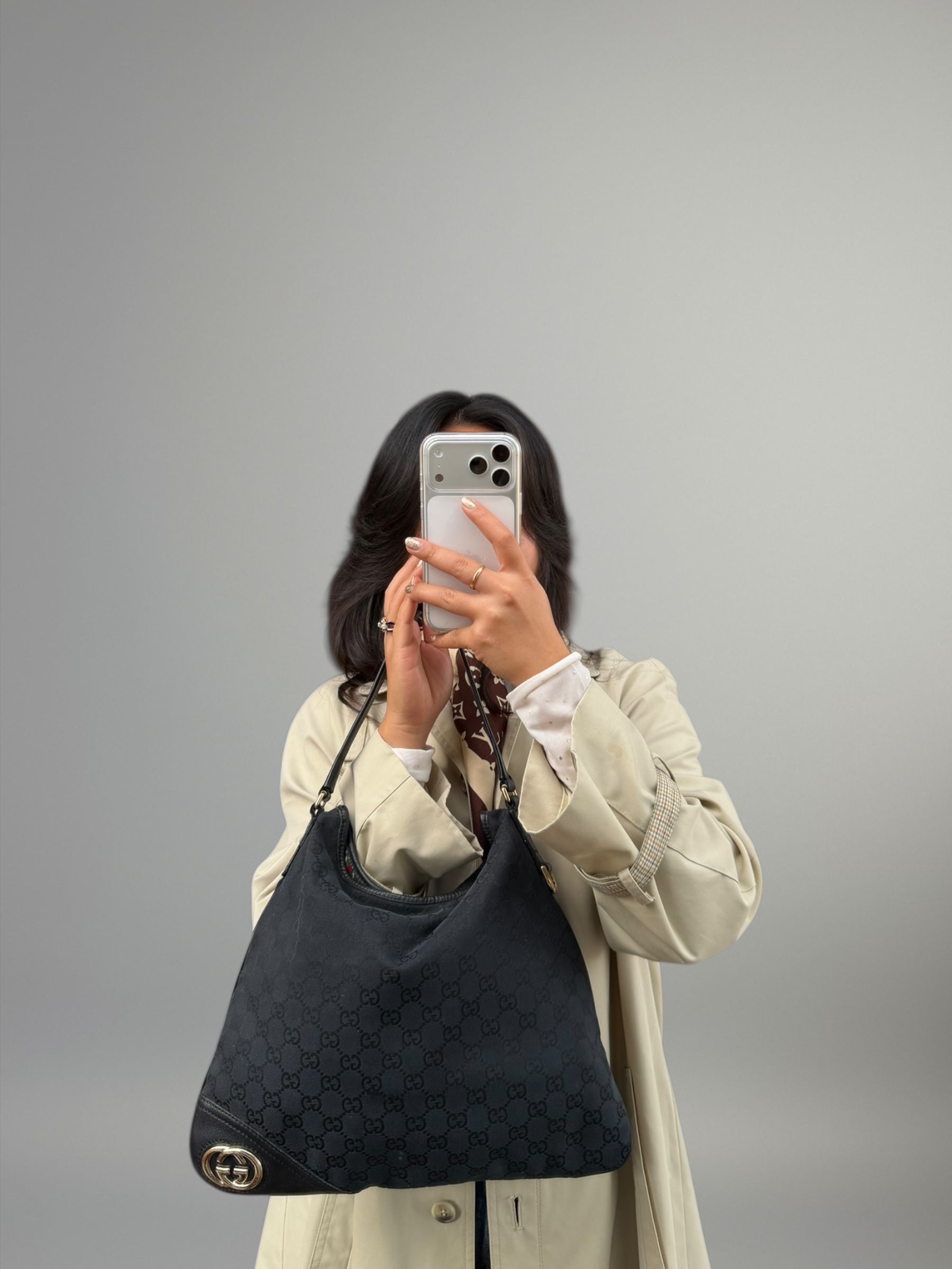 Gucci Hobo Interlocking G