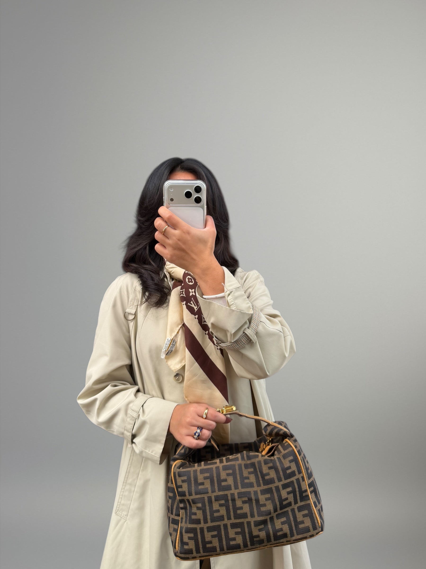 Fendi Zucca Top Handle