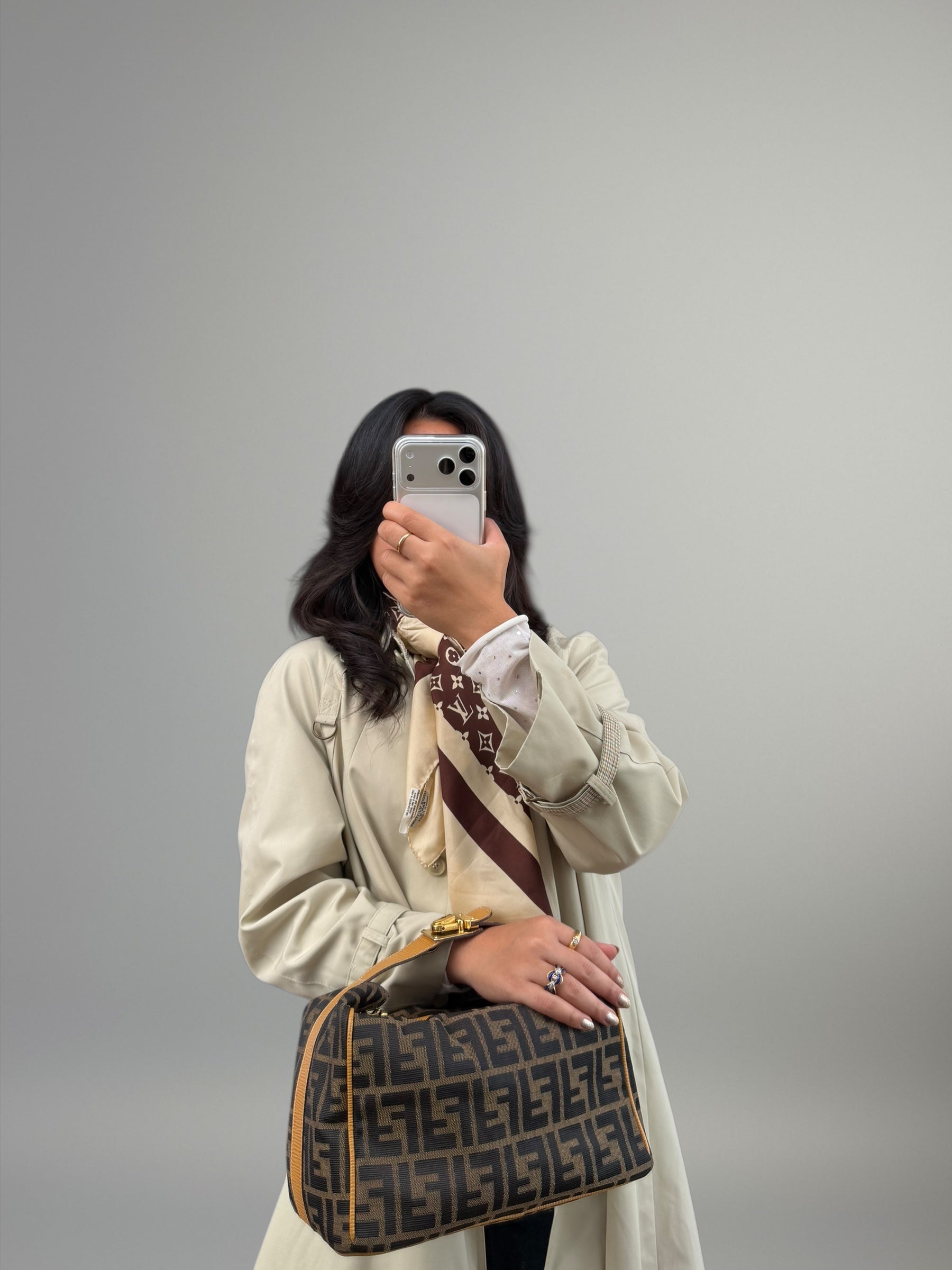 Fendi Zucca Top Handle