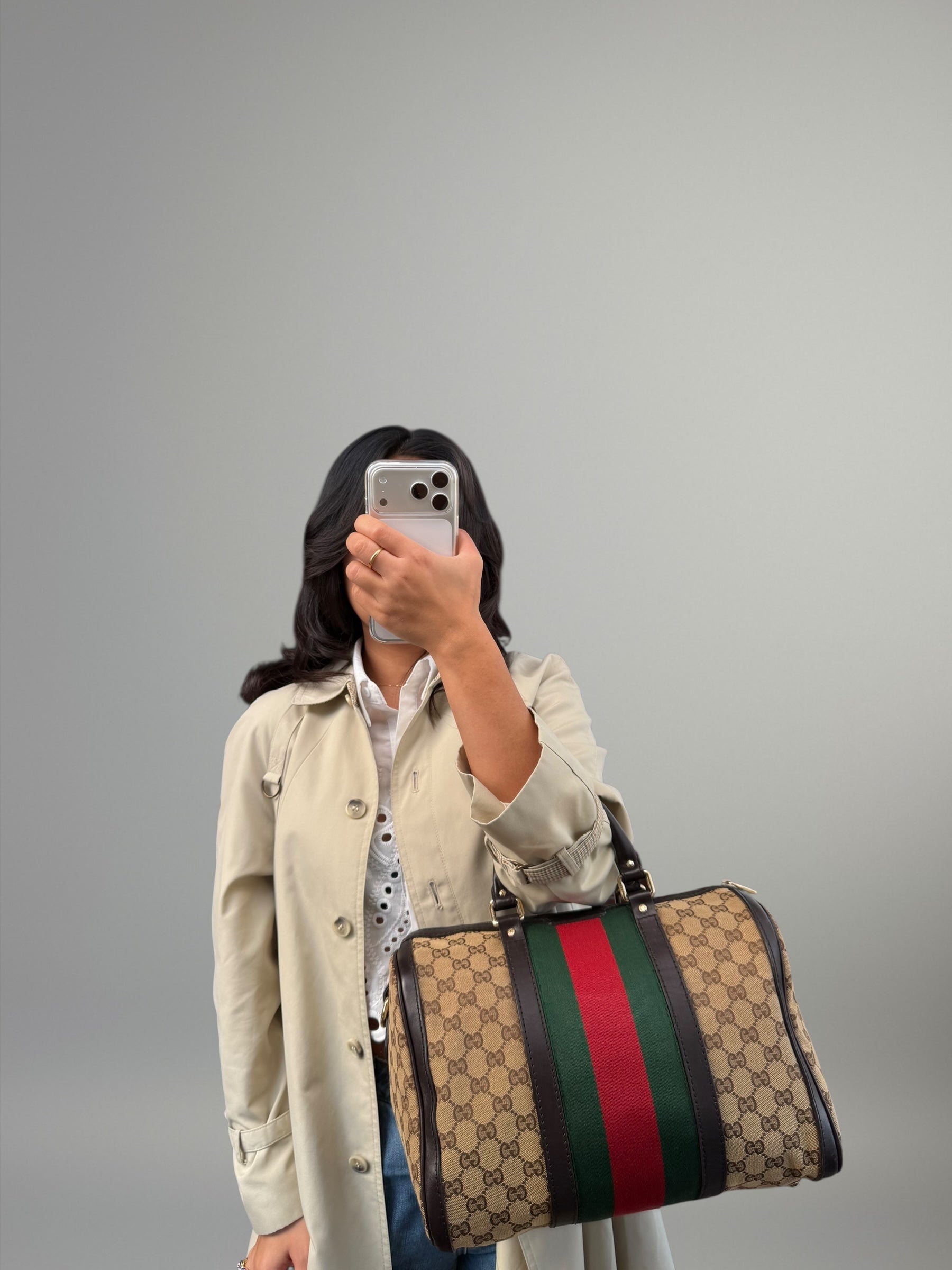 Gucci Bauletto GG Canvas