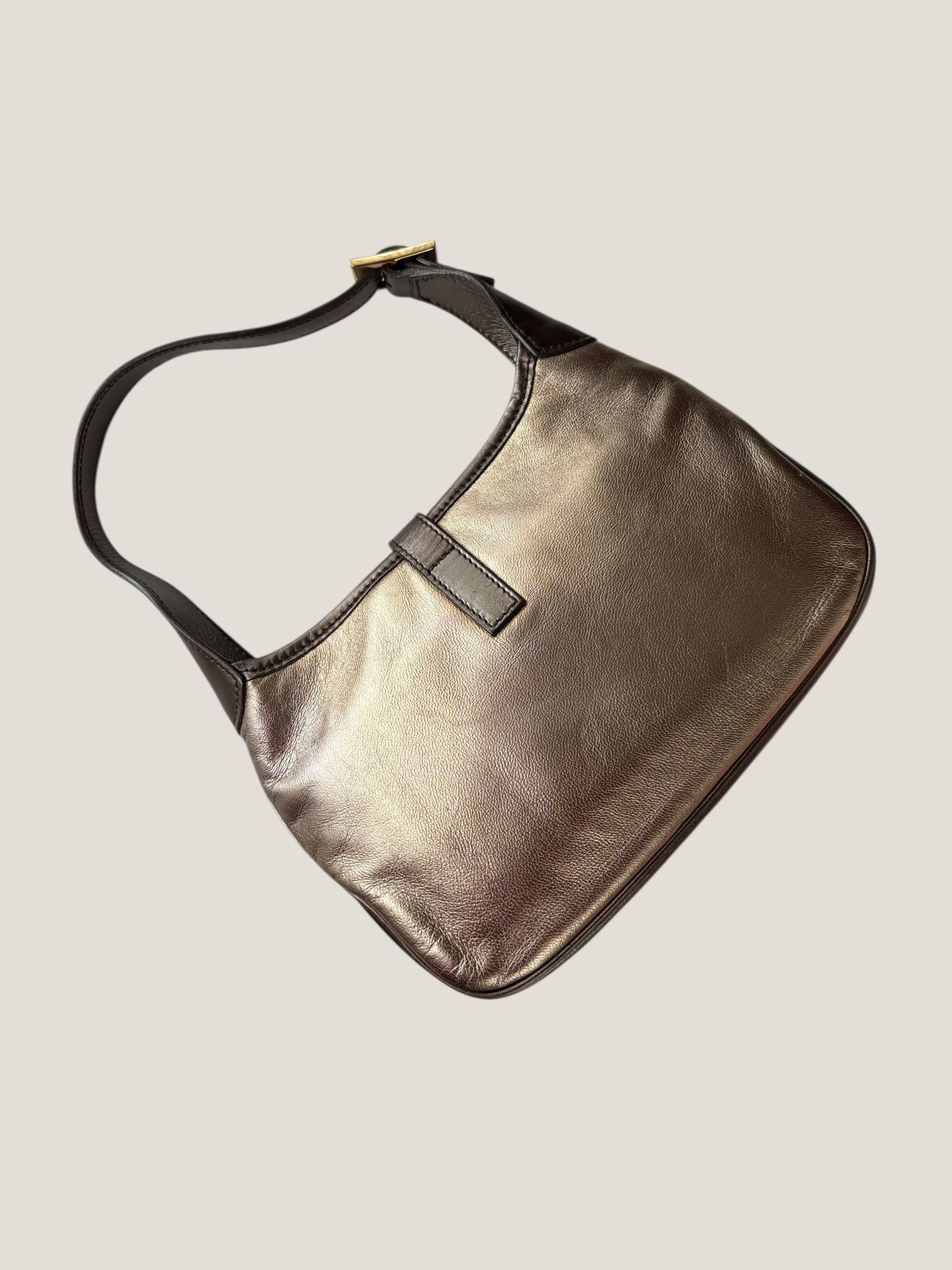 Gucci Jackie mini in pelle metallizzata