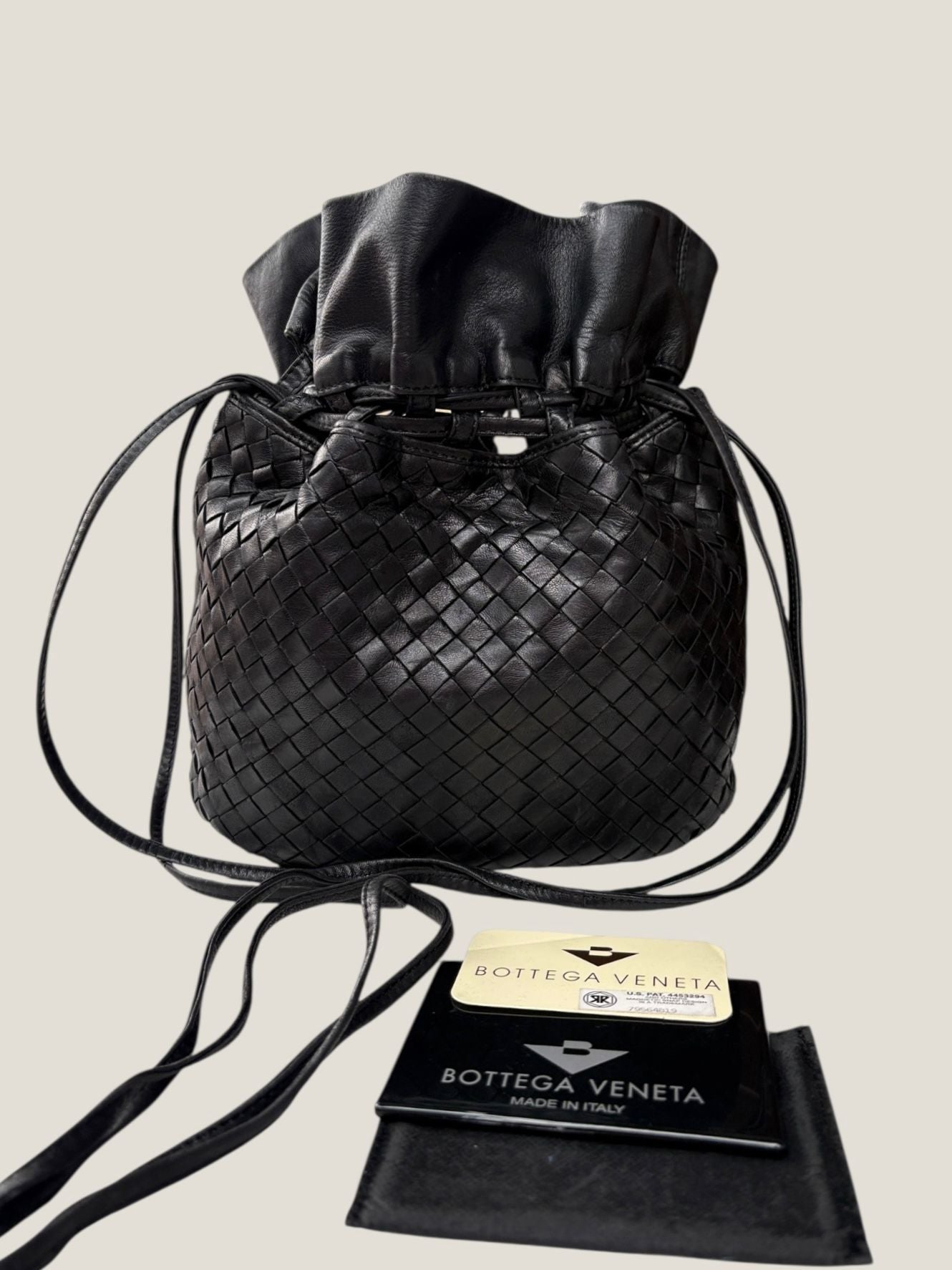 Bottega Veneta borsa a secchiello Intrecciato