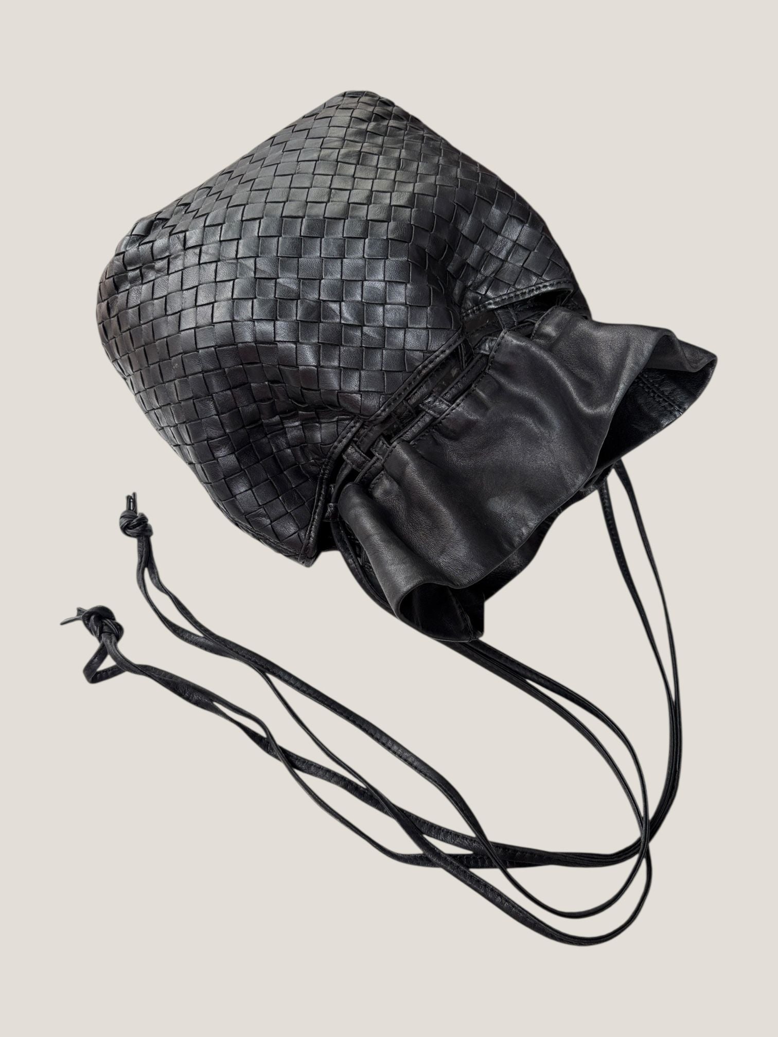 Bottega Veneta borsa a secchiello Intrecciato