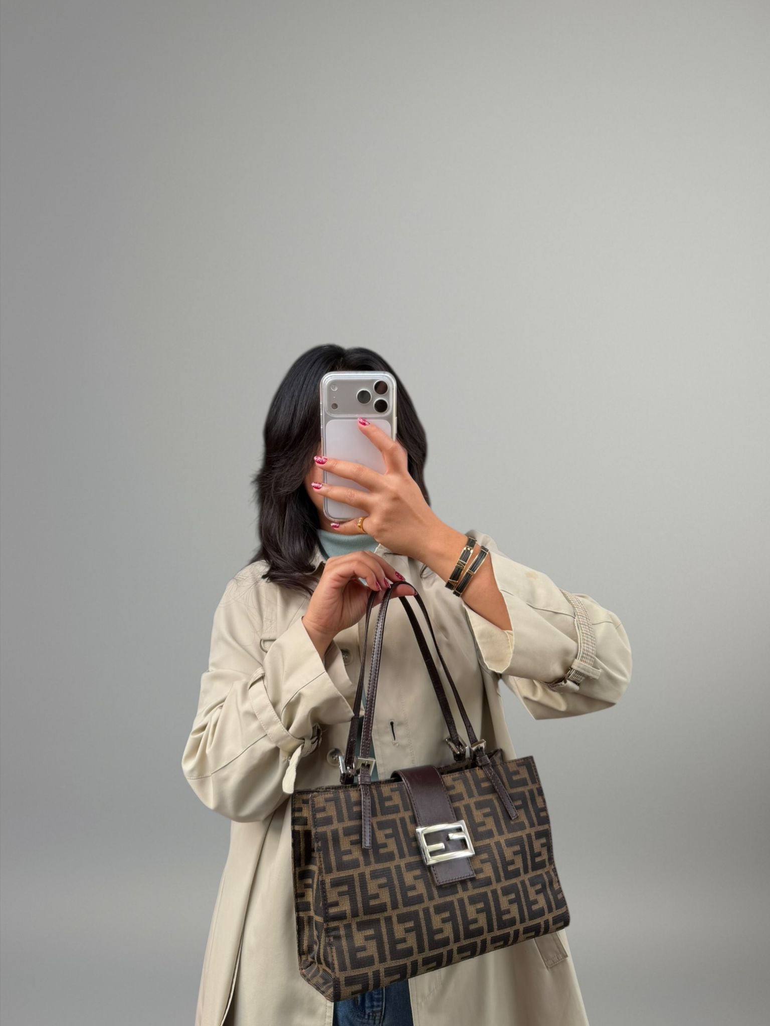 Fendi Zucca Tote Bag