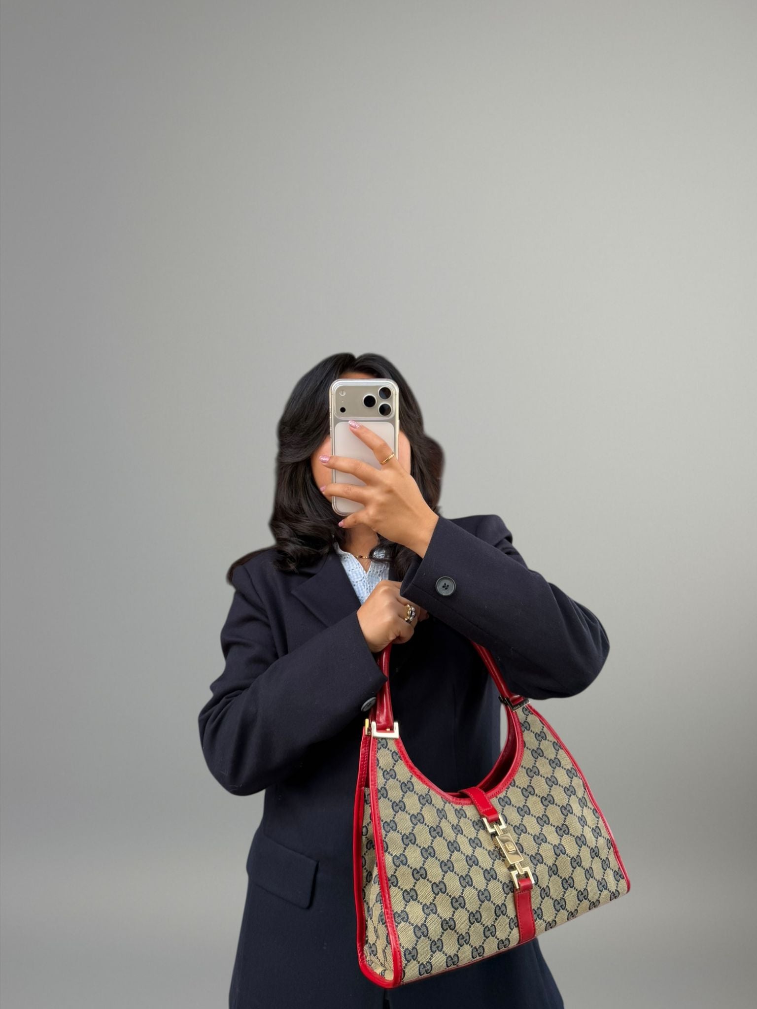 Gucci Jackie con profili rossi