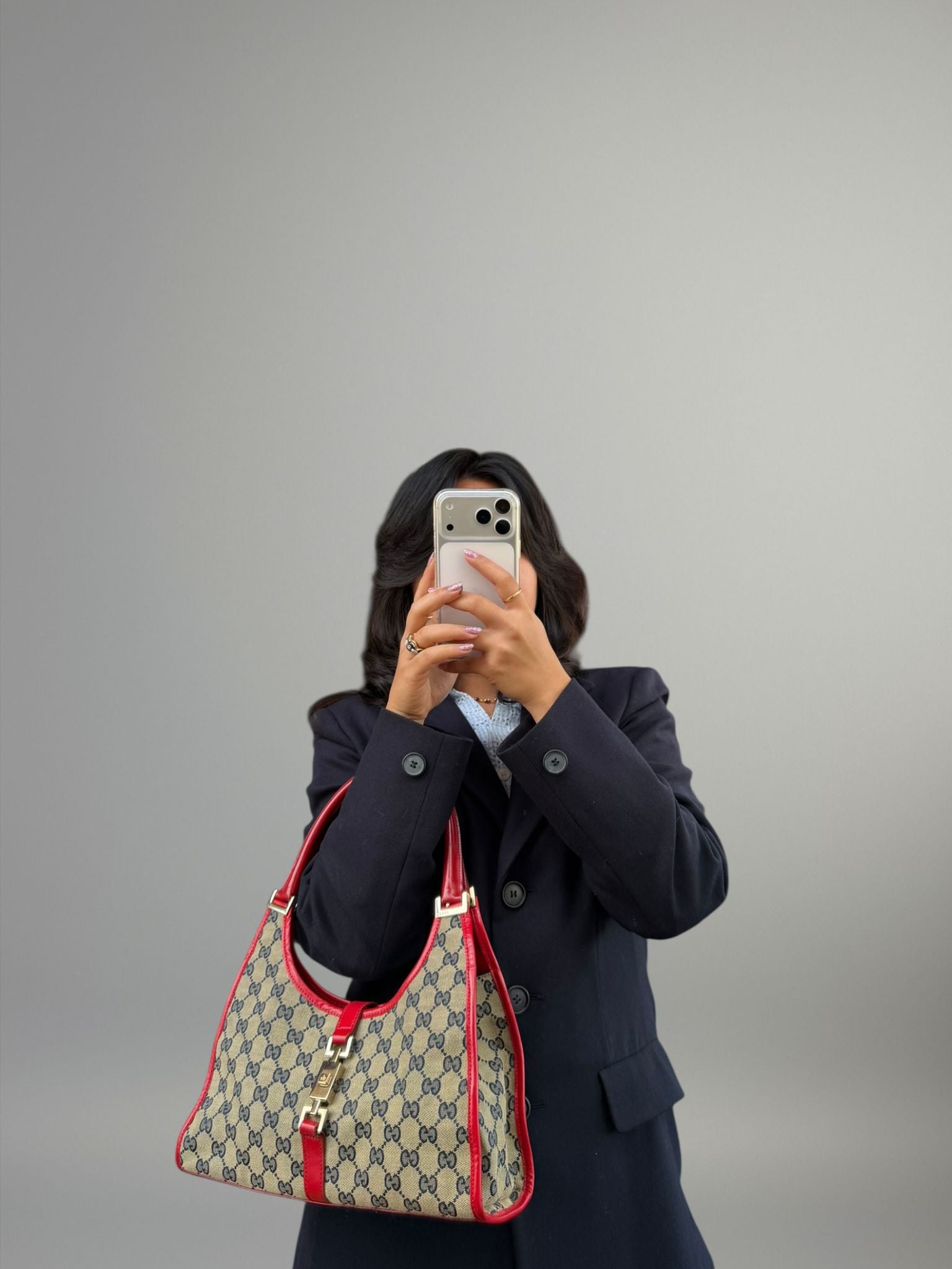 Gucci Jackie con profili rossi