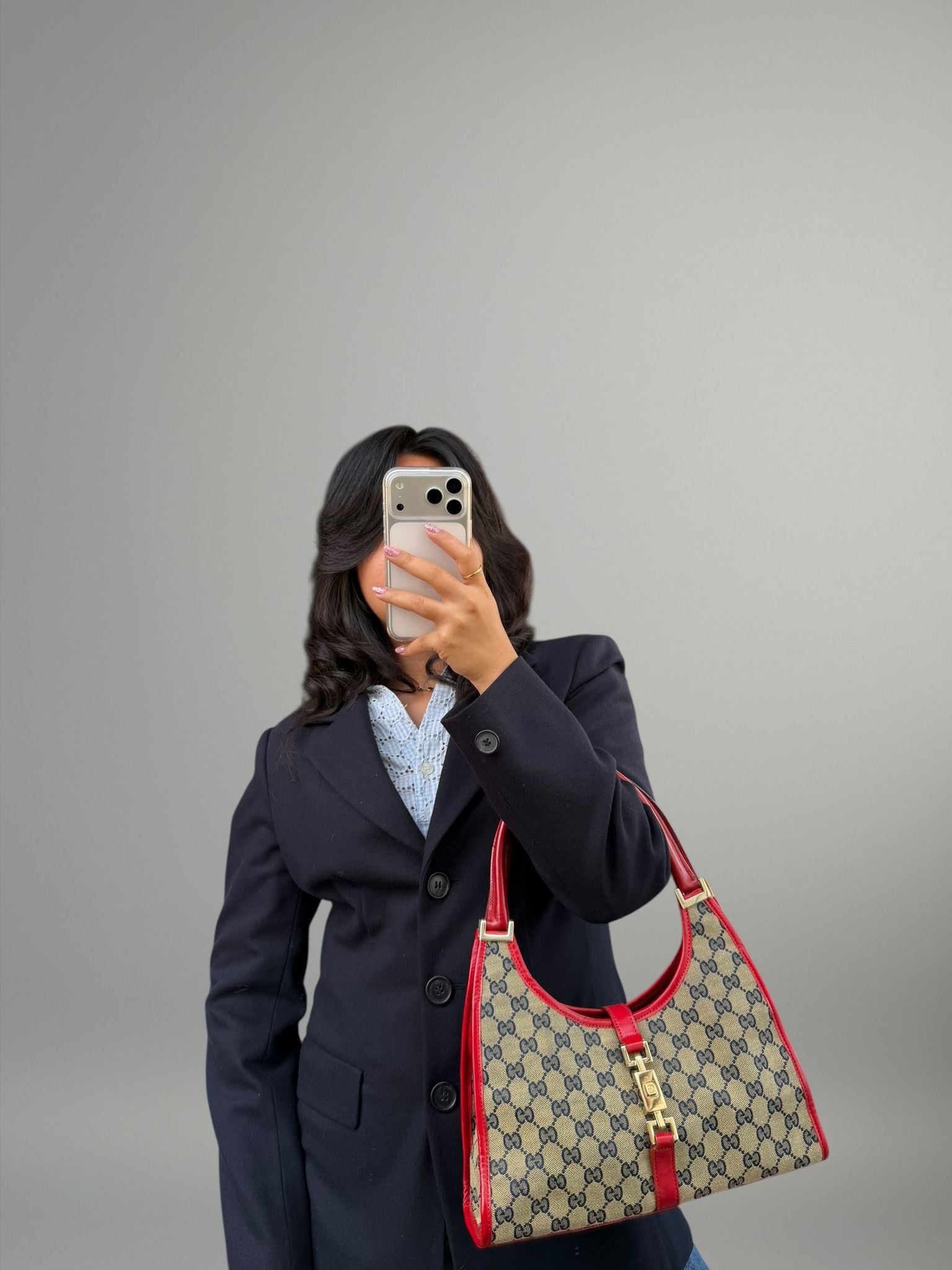 Gucci Jackie con profili rossi