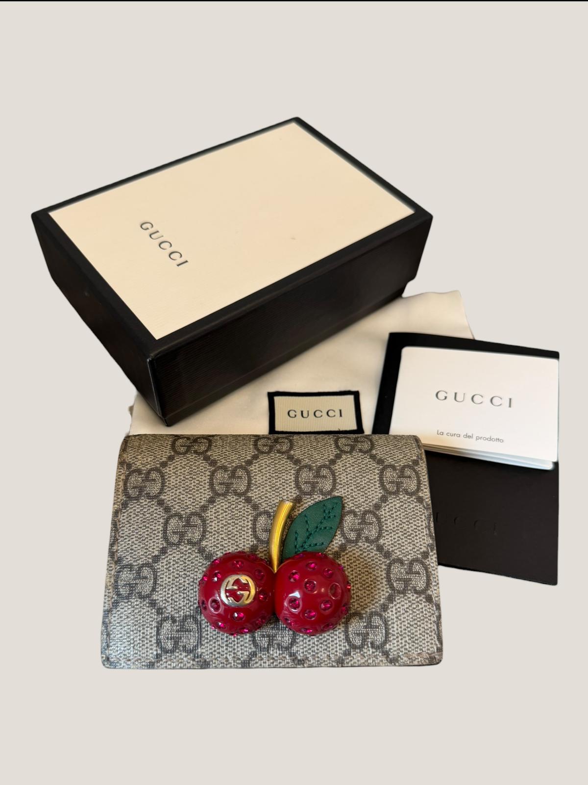 Gucci Portafoglio con Ciliegie
