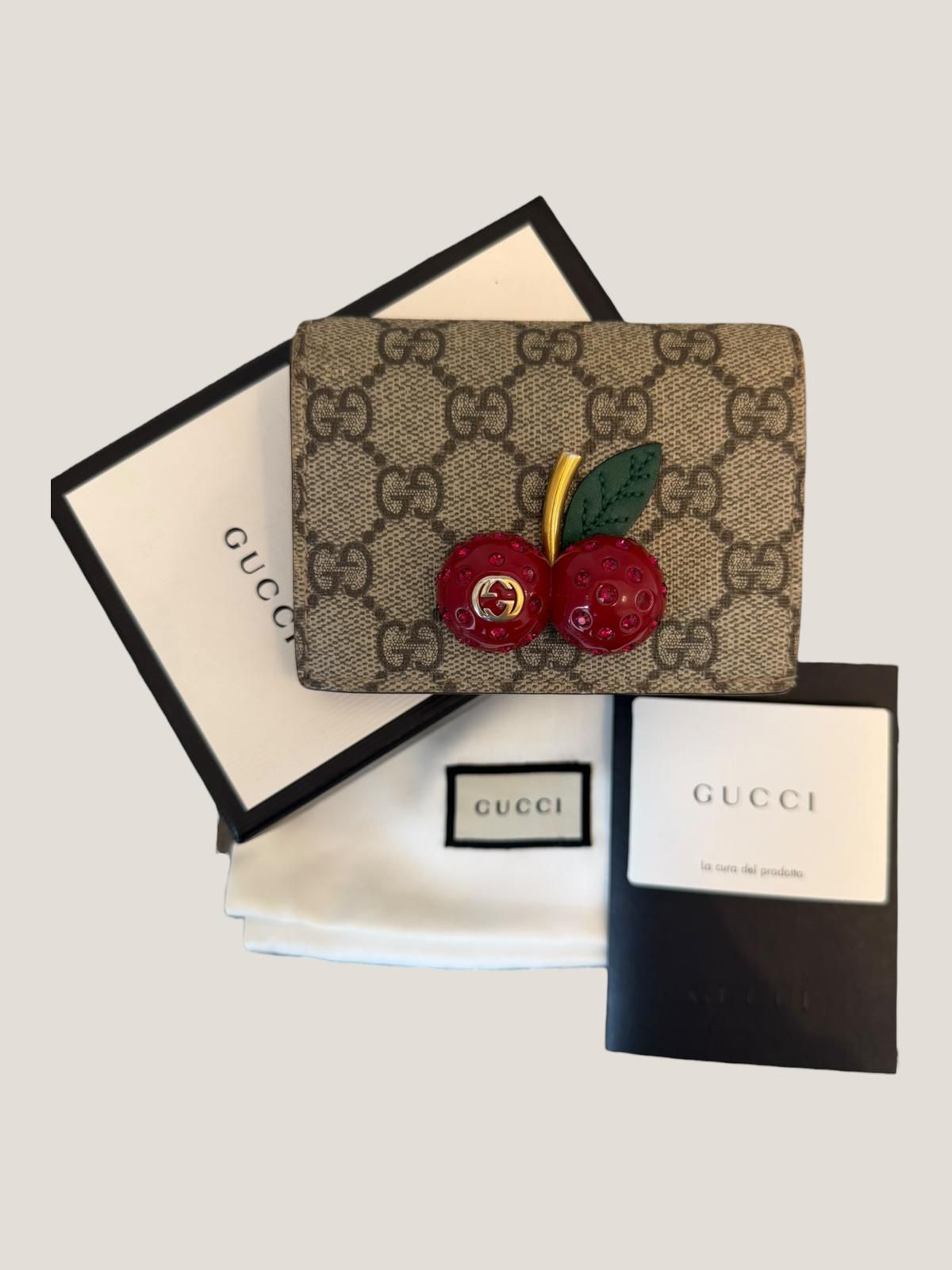 Gucci Portafoglio con Ciliegie