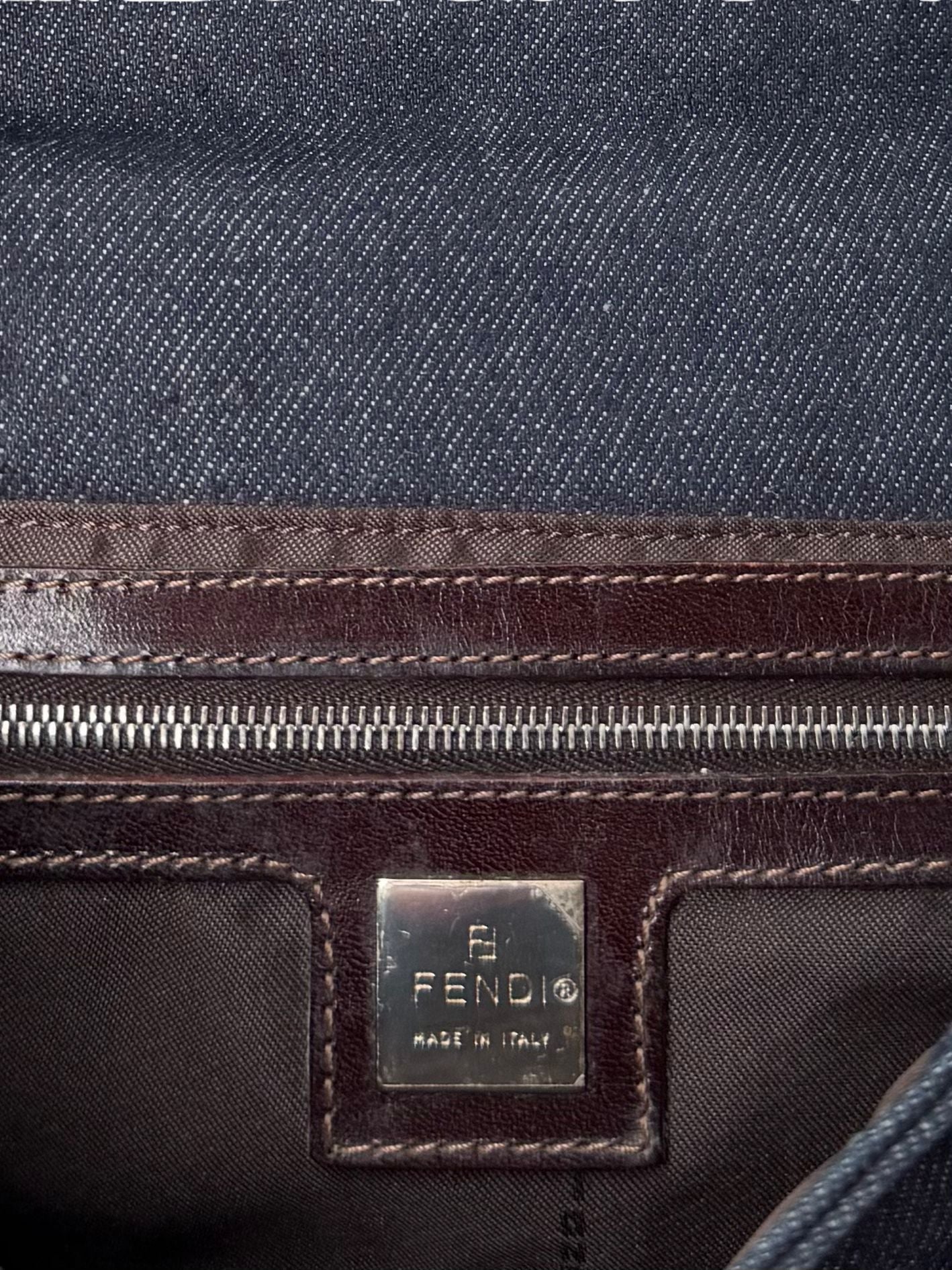 Fendi Denim Pochette