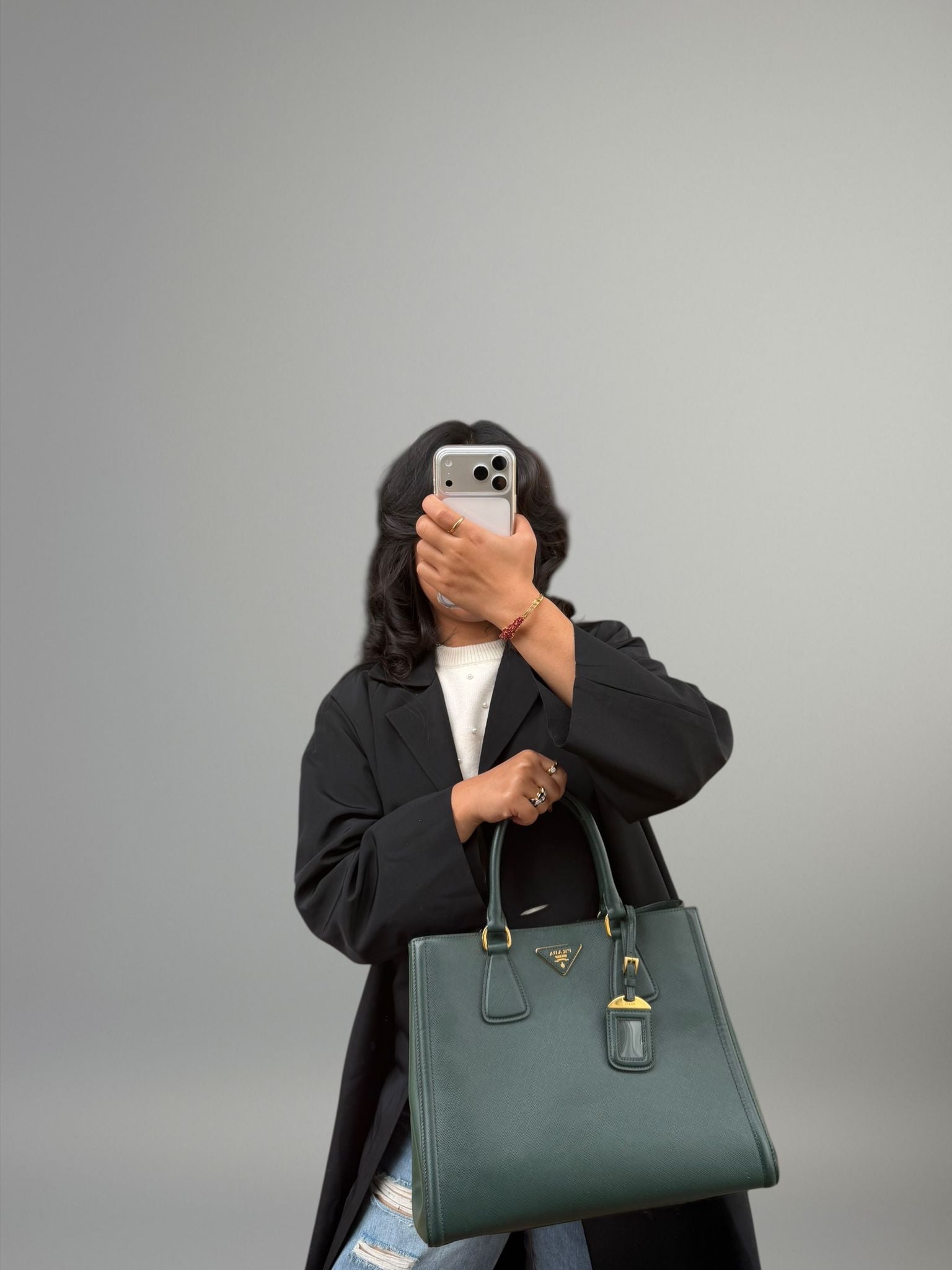 Prada Saffiano Tote Bag