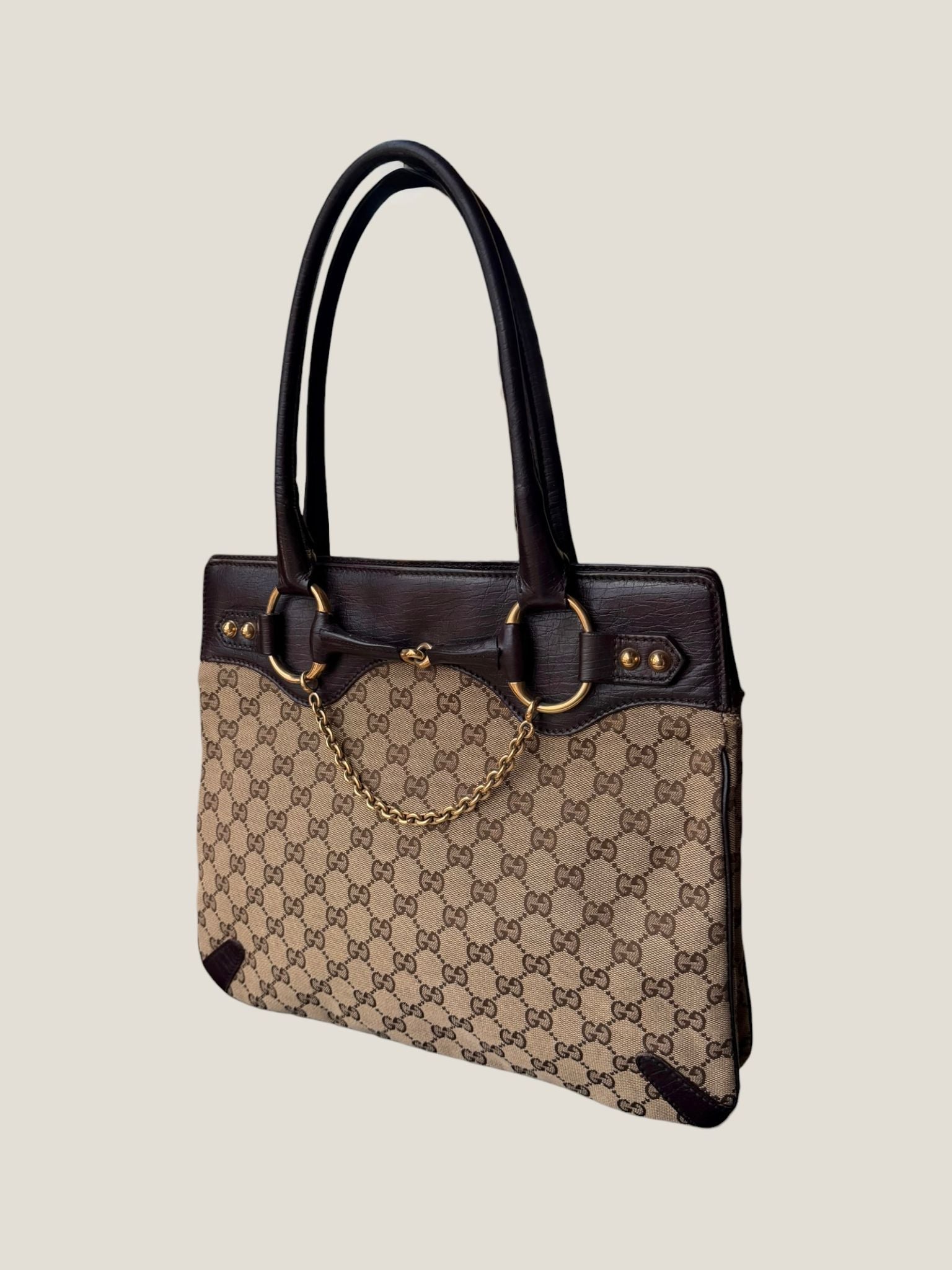 Gucci Horsebit Tote Bag