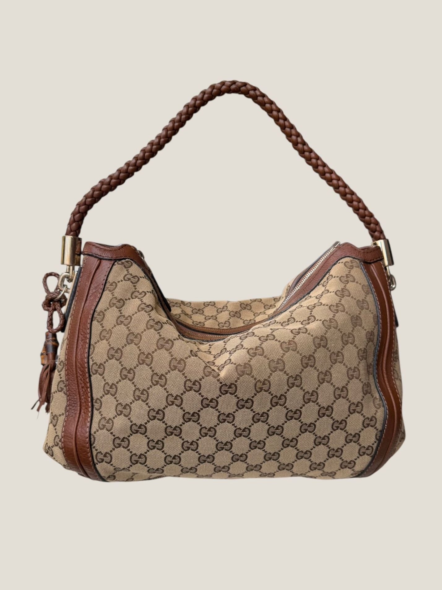 Gucci Bella Hobo in tela GG