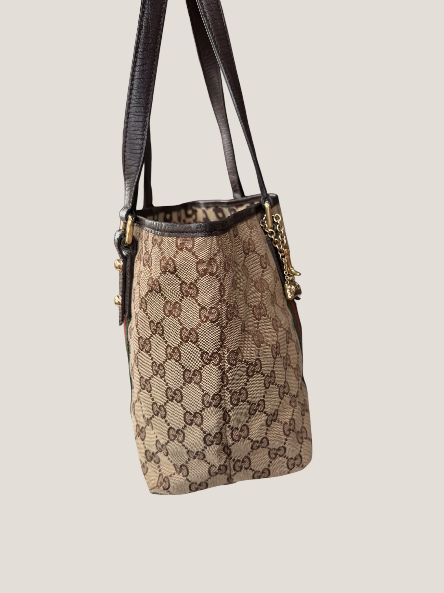 Gucci Tote GG Canvas Sherry Line