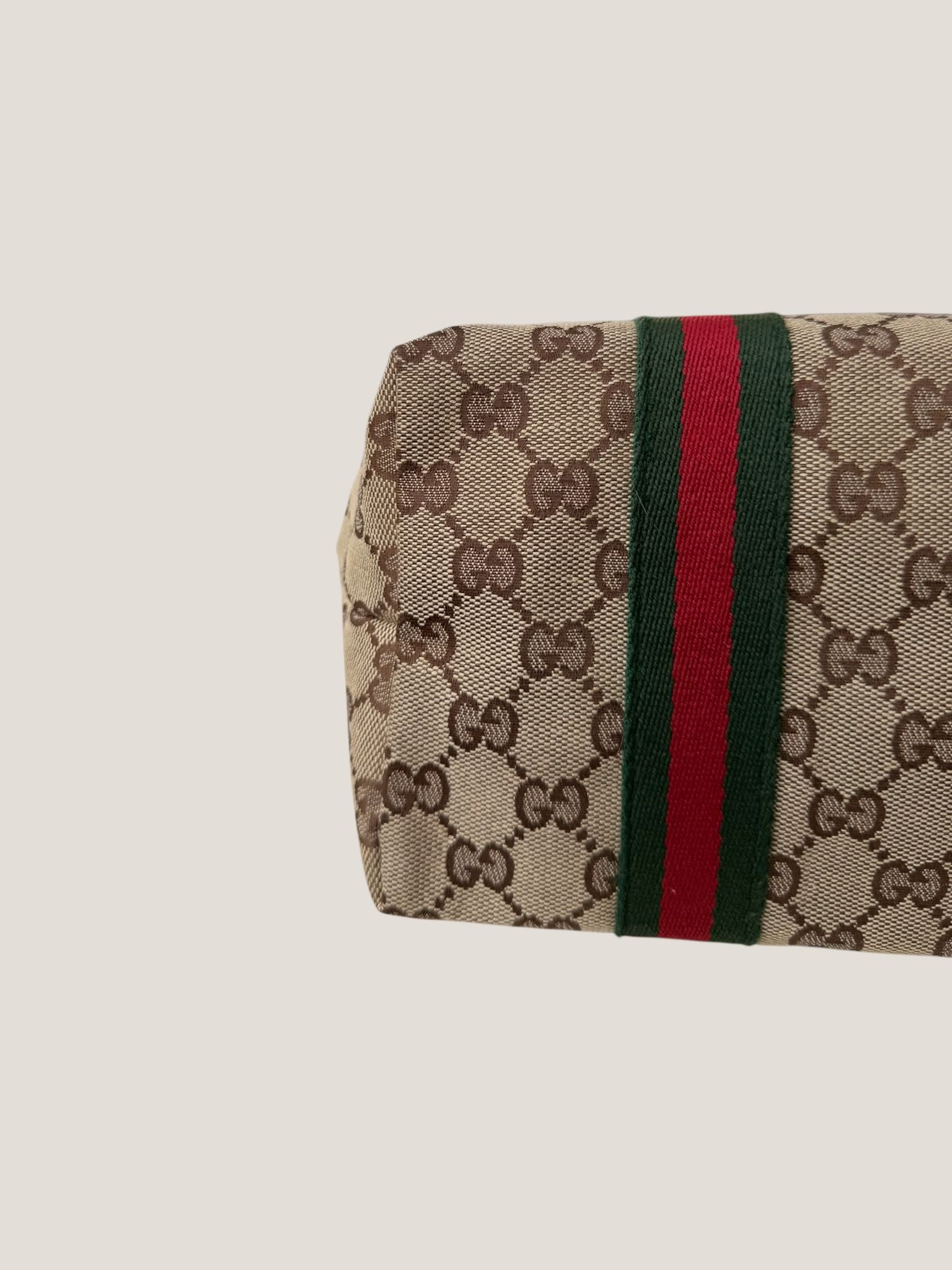 Gucci Tote GG Canvas Sherry Line
